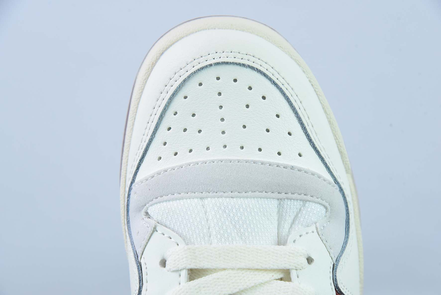 아디 오리지널스 포럼 84 하이 로마 벨크로 하이탑 레트로 레이스업 캐주얼 스니커즈 가죽 베이지 화이트 레드 GX1520 사이즈: 36-45