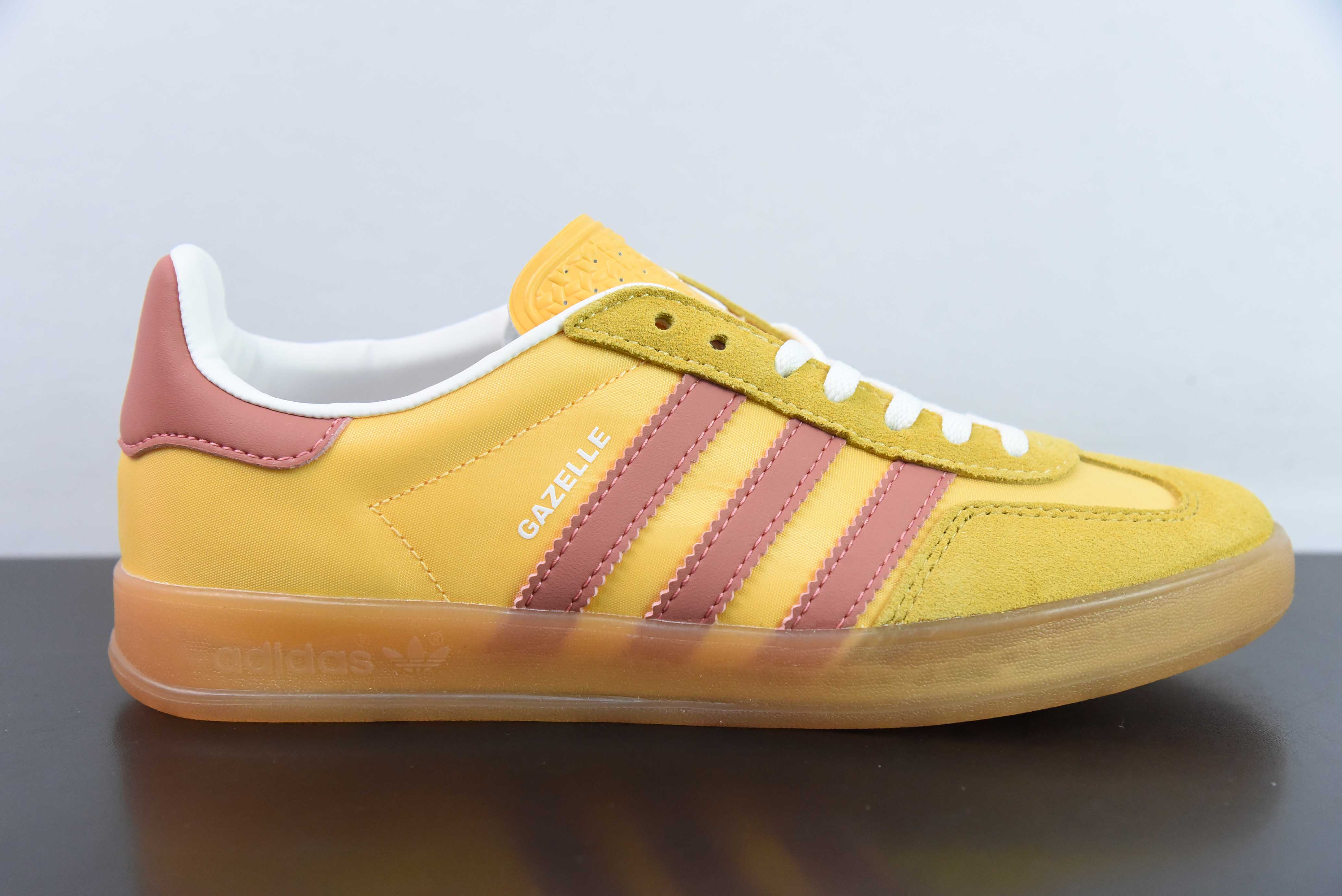 Ad Originals 가젤 실내 IE2959 샴록 레트로 캐주얼 미끄럼 방지 내마모성 로우 탑 보드 슈즈 사이즈: 35.5-45