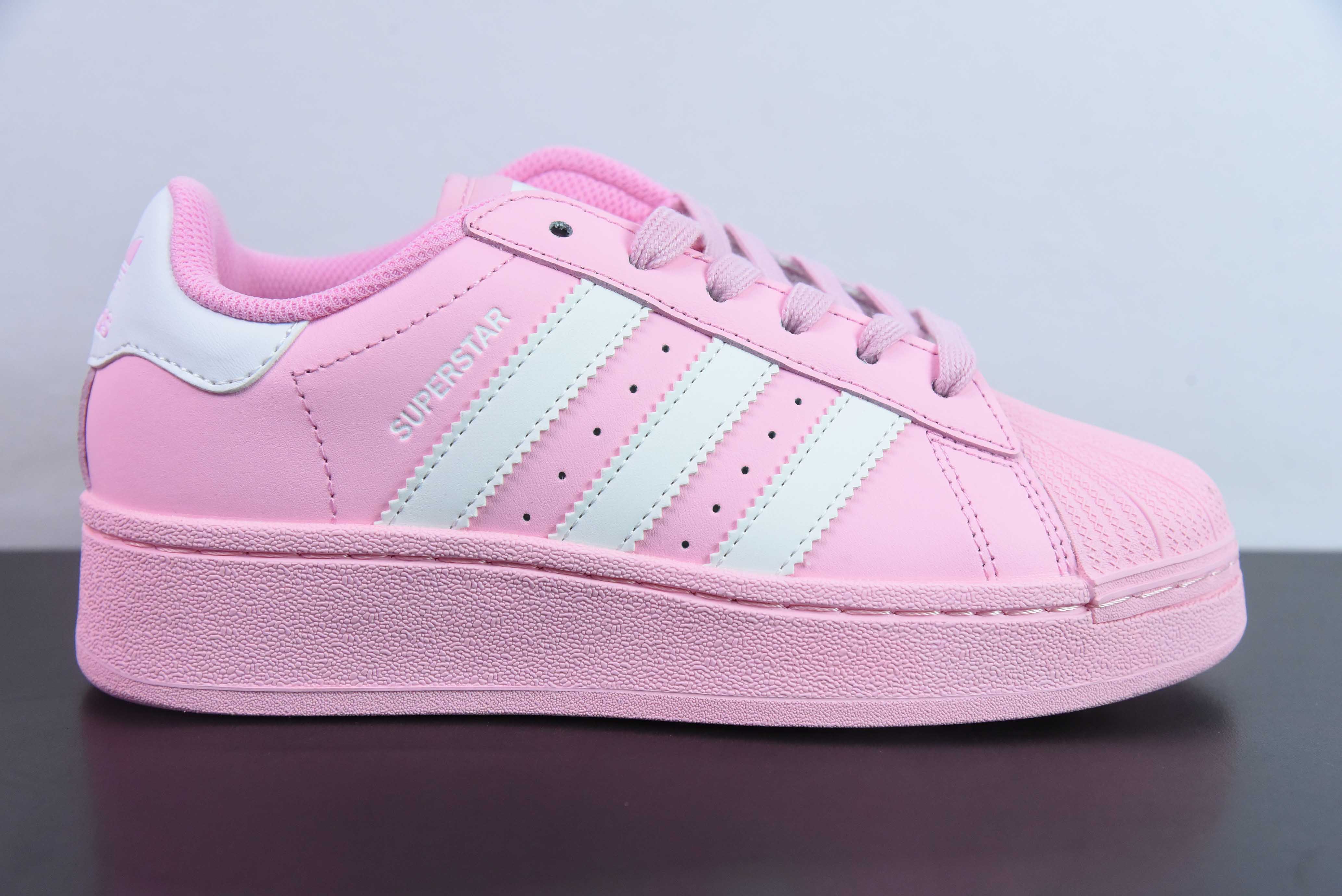 쉘헤드 아디다스 오리지널스 슈퍼스타 XLG 두꺼운 밑창의 쉘헤드 클래식 스몰 플레이트 슈즈 아이템: ID5733 사이즈: 36-44