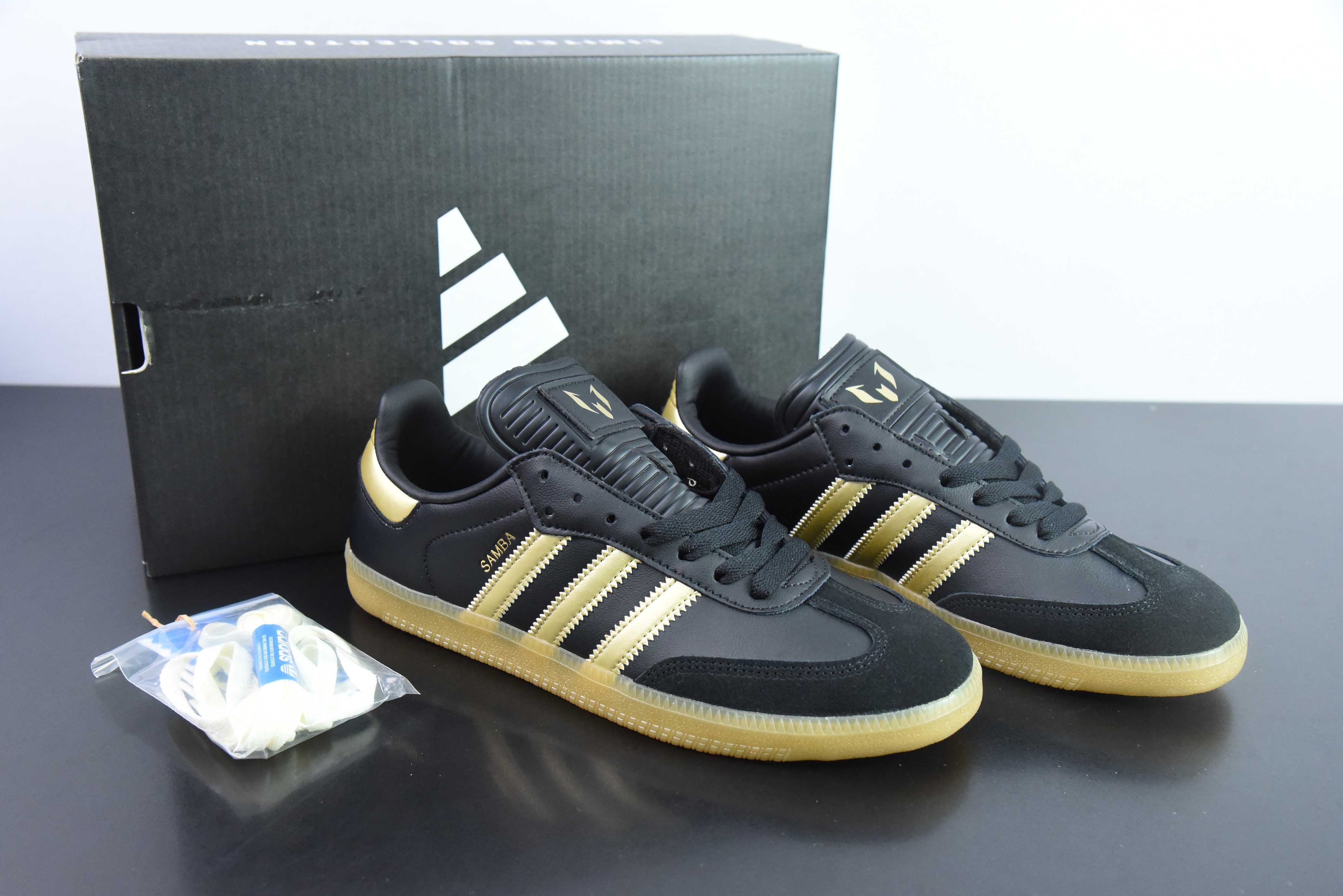 아디스 오리지널 삼바 OG 레트로 싱글 빈티지 삼바 보드 슈즈 제품 번호: IH8159 사이즈: 36-45