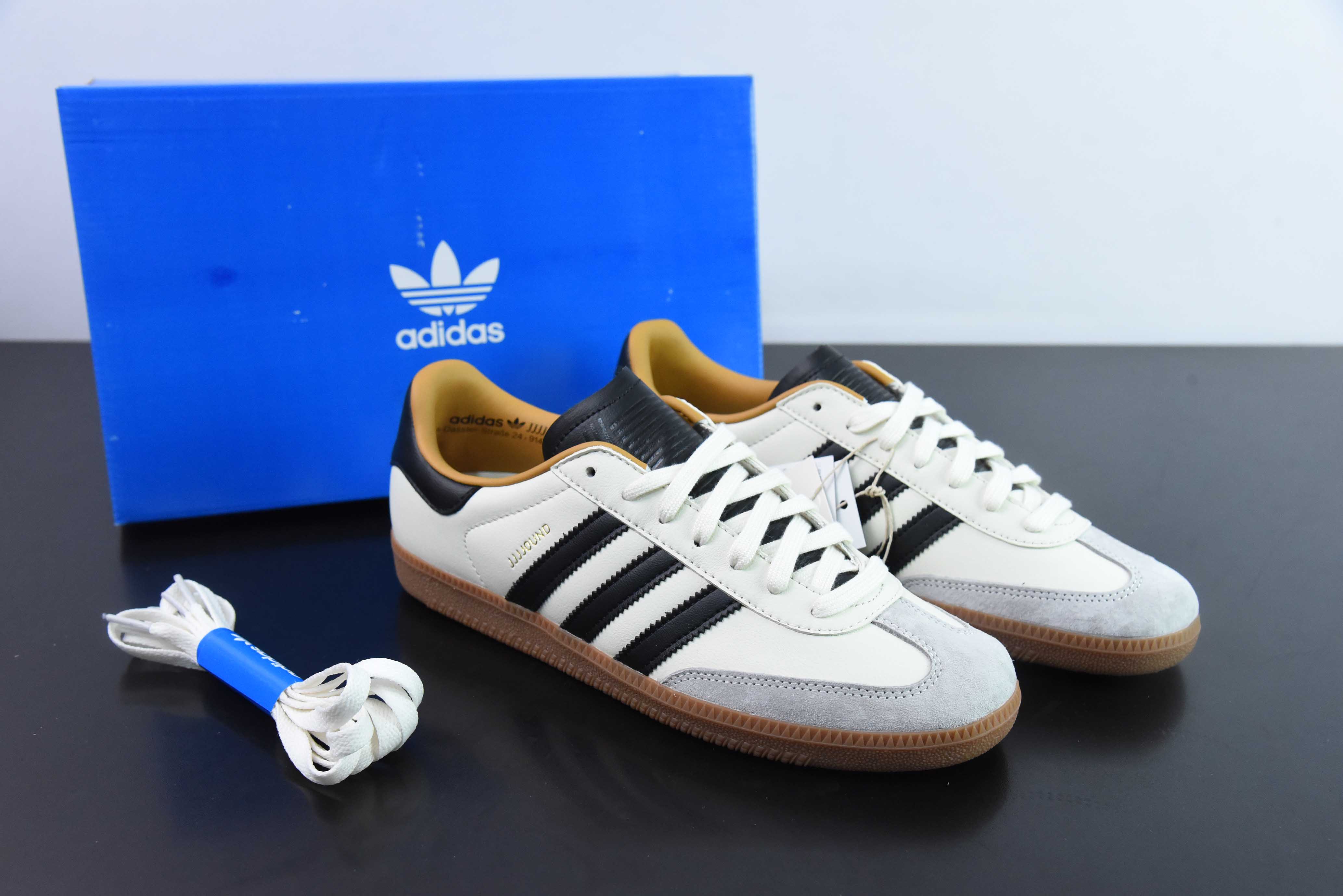 제이제이자운드 x 아디 삼바 OG 미니멀 하이 럭셔리 공동 브랜드 클로버 캐주얼 슈즈 아이템: ID8708 사이즈: 35-46