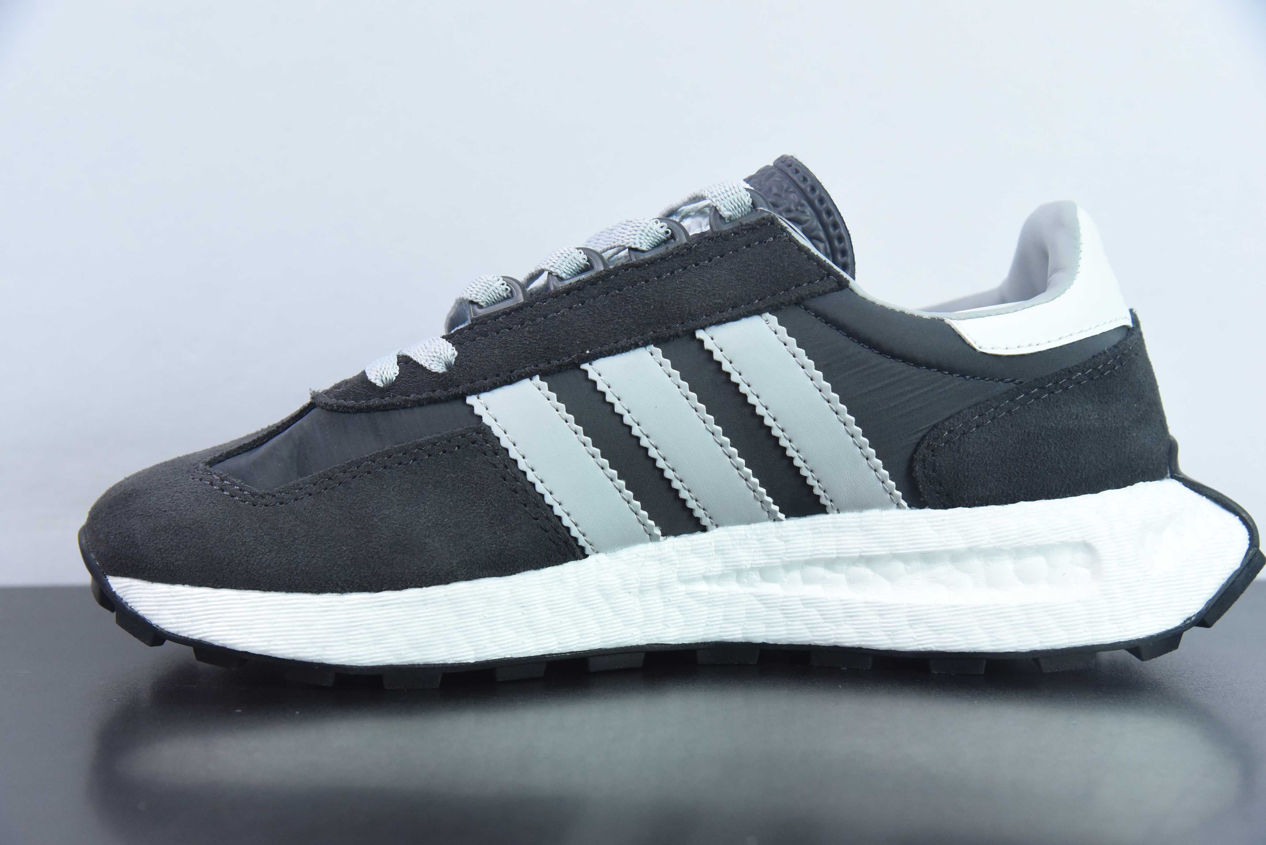 아디다스 아디다스 오리지널스 레트로 레이싱 프로토타입 E5 시리즈 팝콘 쿠셔닝 캐주얼 애슬레틱 조거 아이템 번호: IE7064 사이즈: 39-45