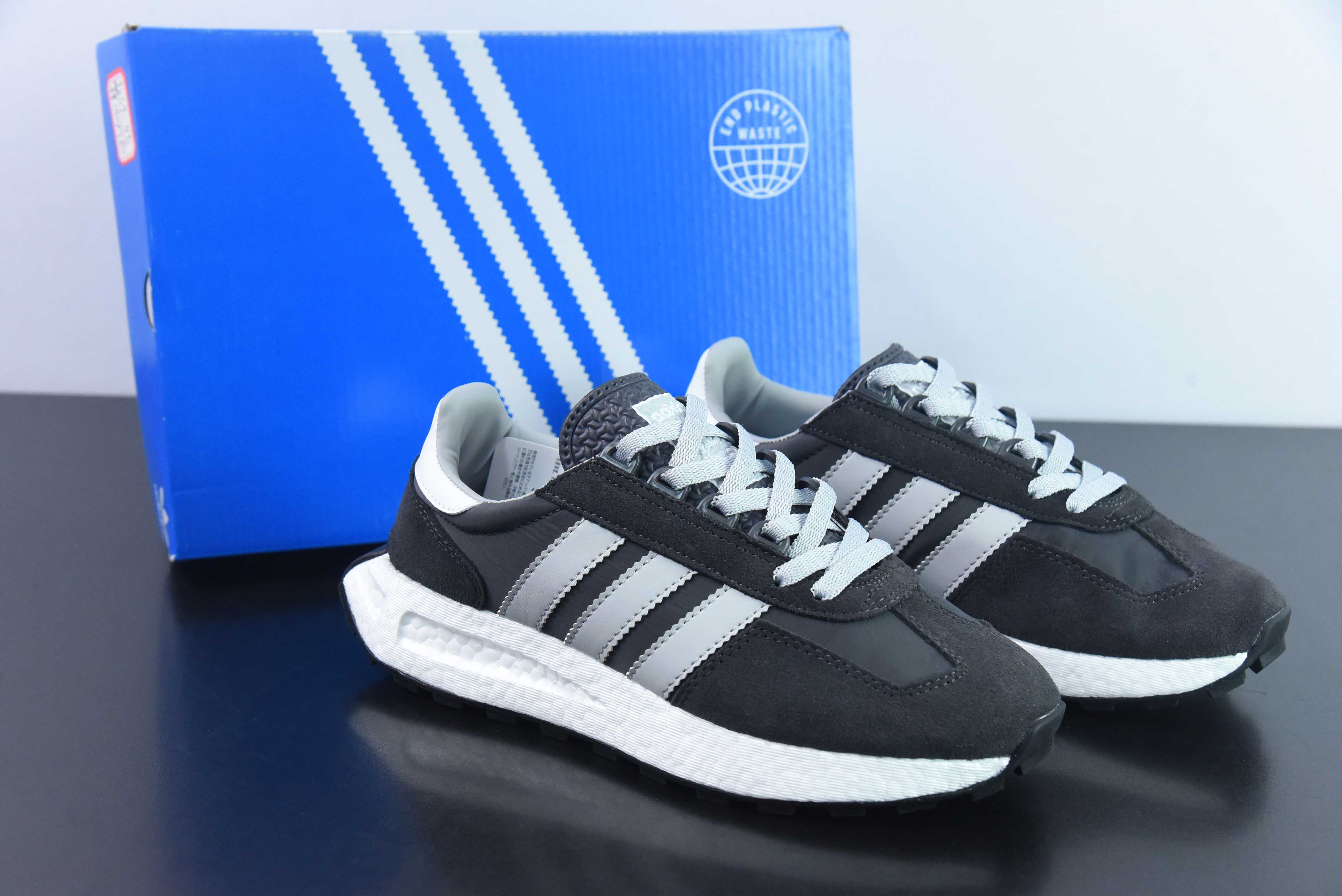 아디다스 아디다스 오리지널스 레트로 레이싱 프로토타입 E5 시리즈 팝콘 쿠셔닝 캐주얼 애슬레틱 조거 아이템 번호: IE7064 사이즈: 39-45