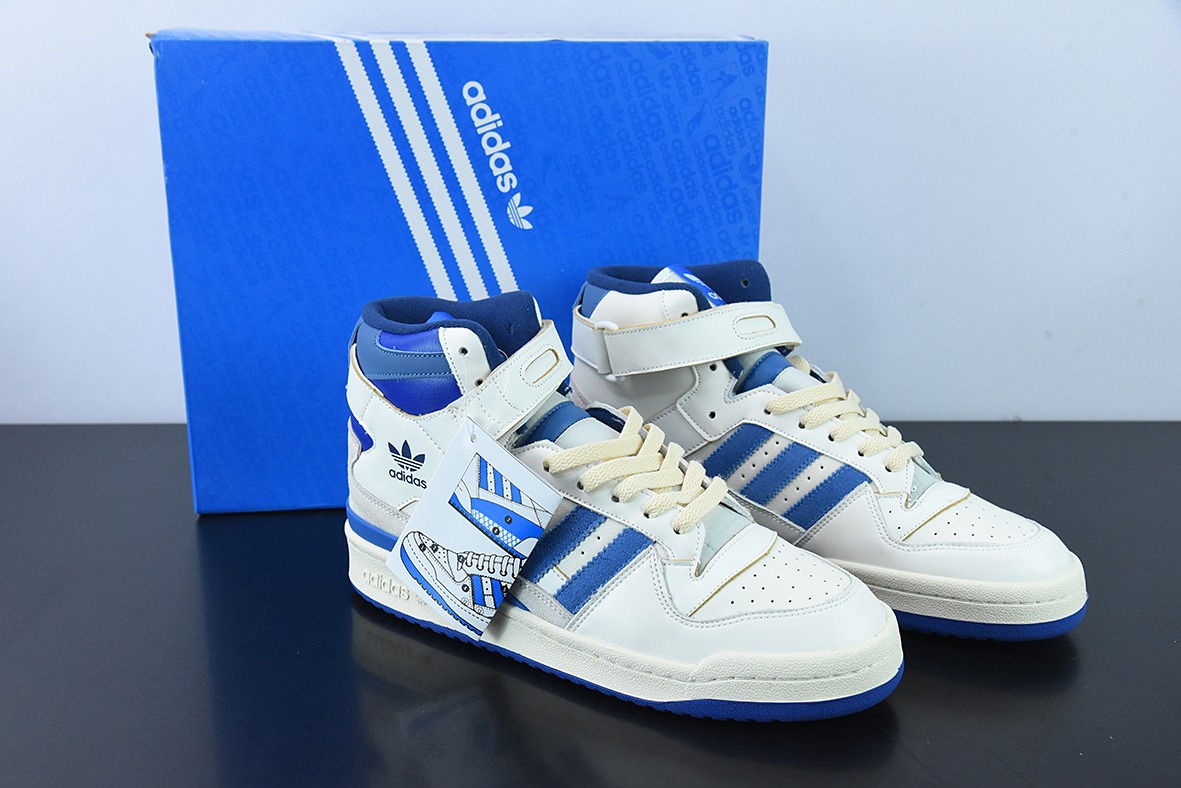 아디다스 포럼 84 하이 샴록 하이탑 클래식 벨크로 레트로 보드숏 아이템 번호: FY7793 사이즈: 36-45
