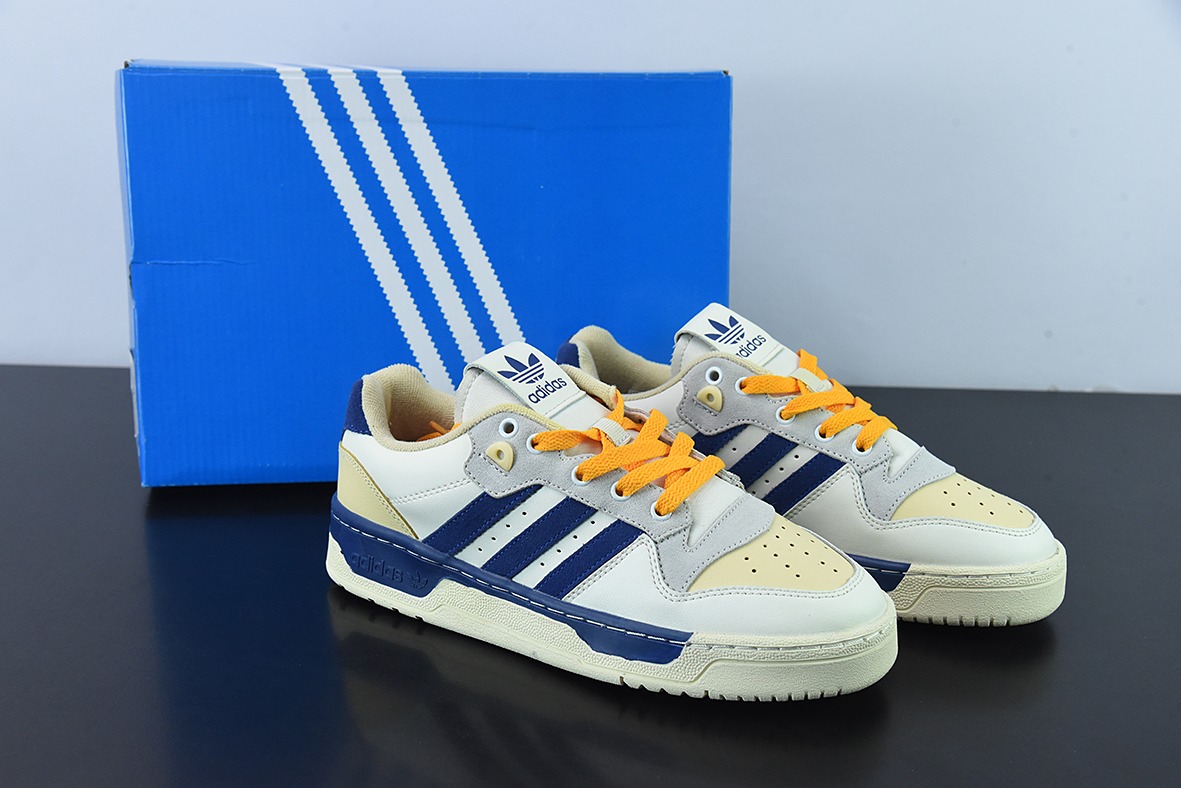 AD 라이벌리 로우 프리미엄 베이지 블루 클래식 레트로 트렌드 다용도 보드숏 공식 동기화 아이템: HO4386 사이즈: 36-45