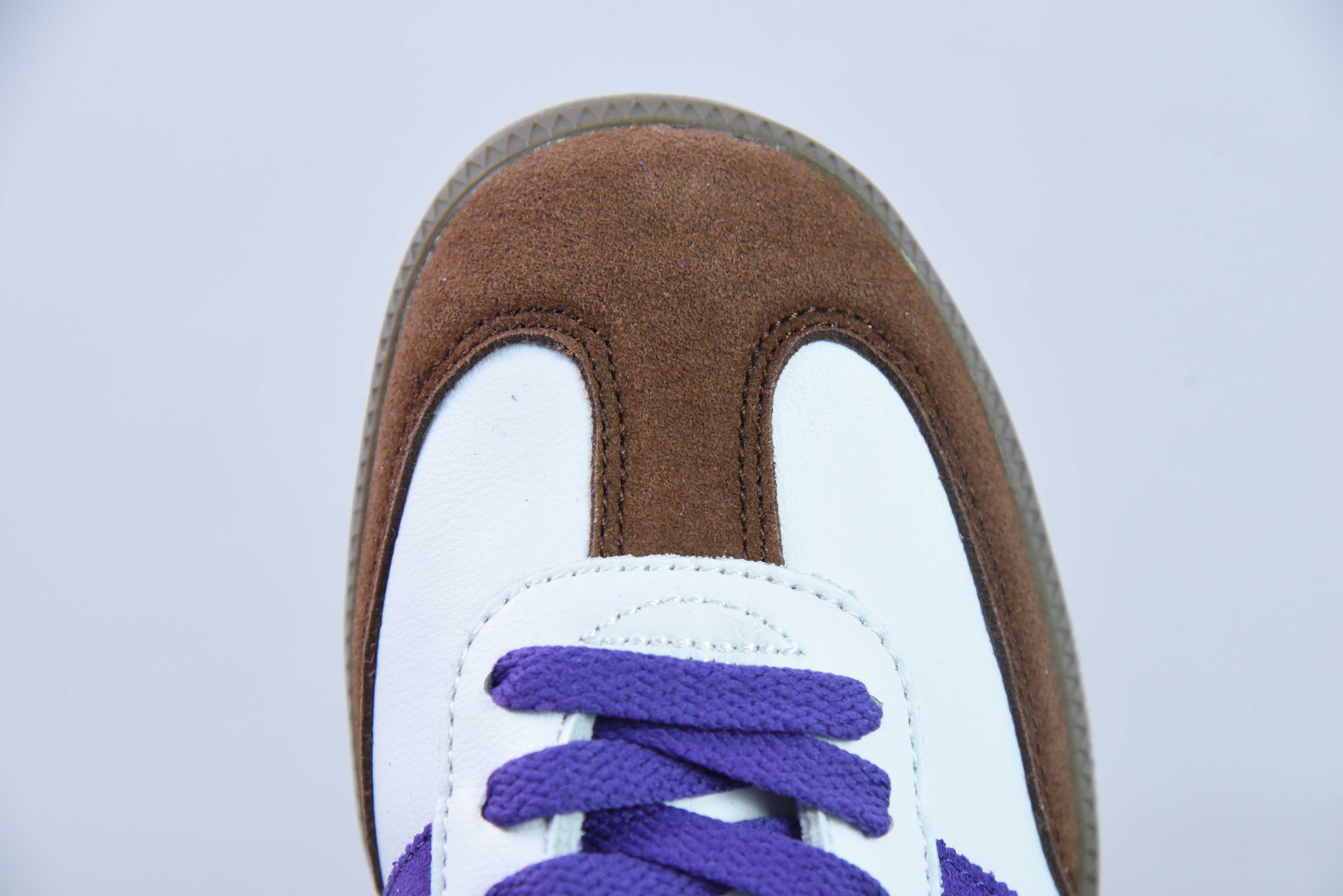 아디다스 오리지널스 가젤 인도어 브라운 퍼플 그린 아이템: ID8349 사이즈: 36-45