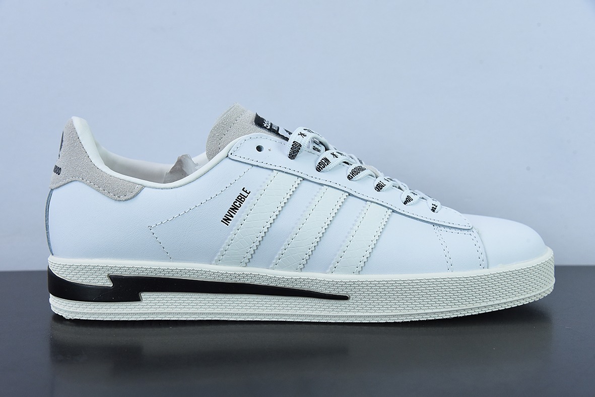 클로버 캠퍼스 인브 X NBHD 실버 화이트 스네이크 프린트 텀블 퍼 로우탑 레트로 스포츠 레저 보드숏 상품 번호: GW8962 사이즈: 36-45