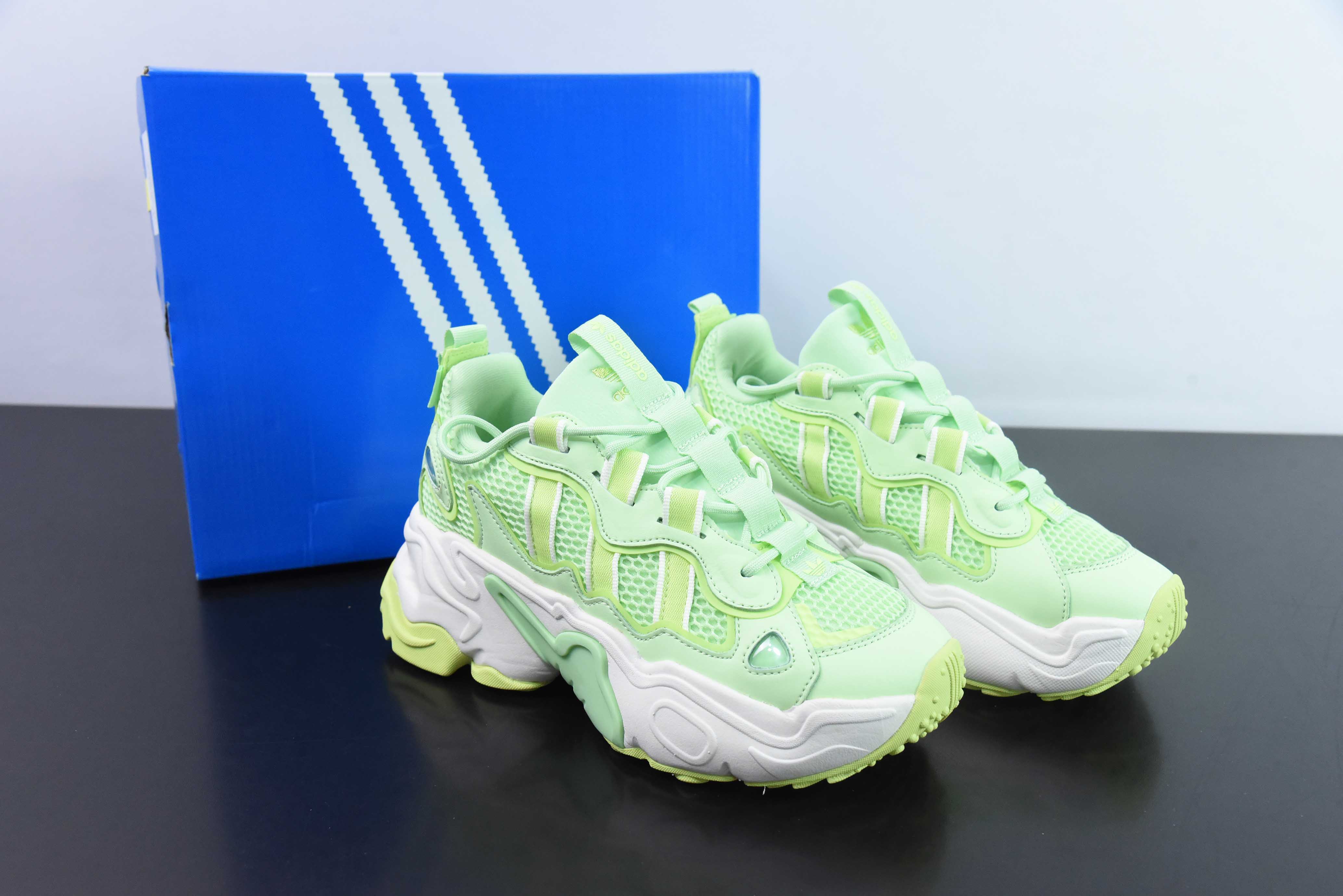 아디다스 오리지널스 오즈테미스 1.0 킥스동 빈티지 캐주얼 스니커즈 실제 첫 번째 샷 아이템 번호: IH0838 사이즈: 36-45