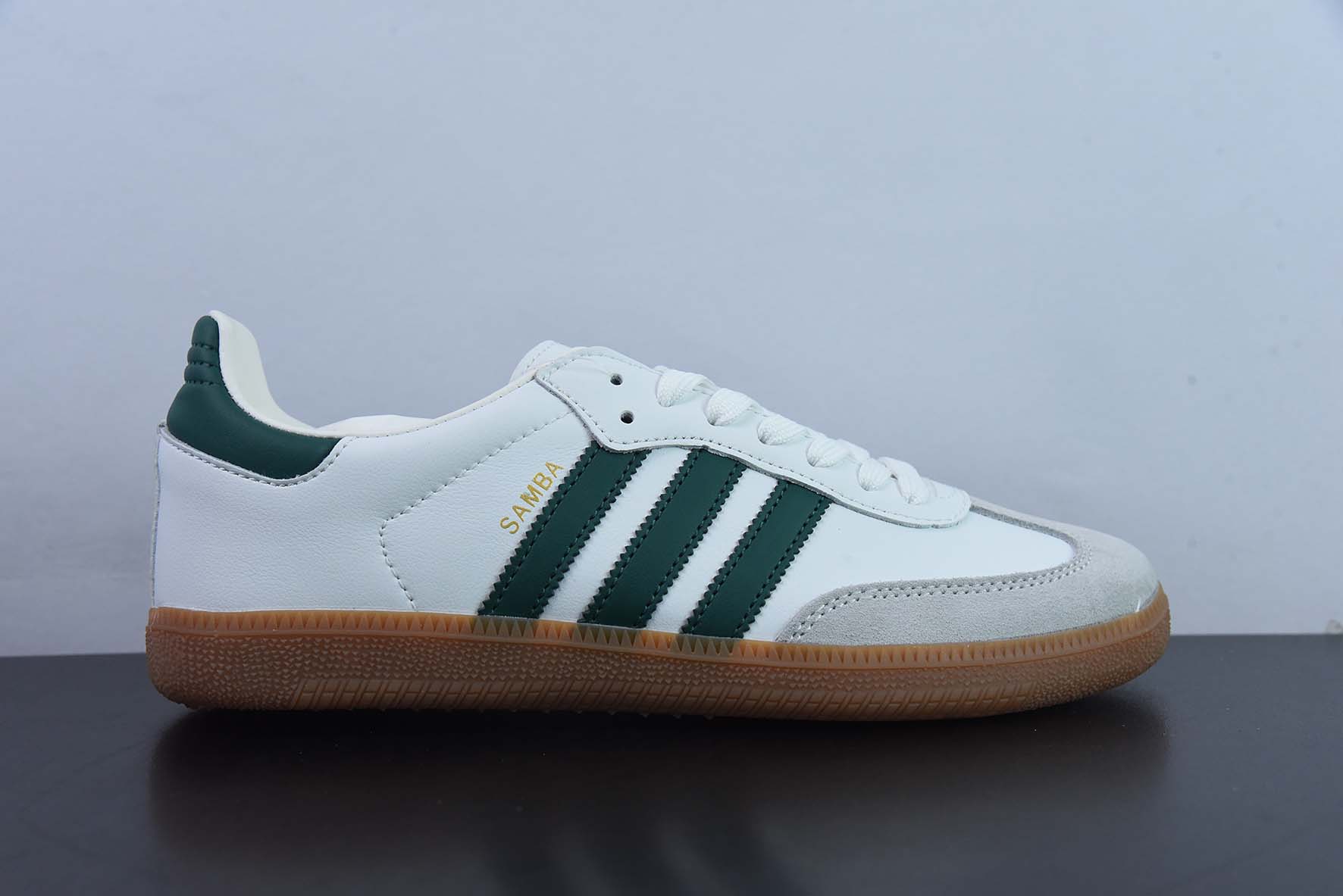 Ad 삼바 비건 OG HQ7036 아디 샴록 캐주얼 슬레이트 슈즈 사이즈: 36-45