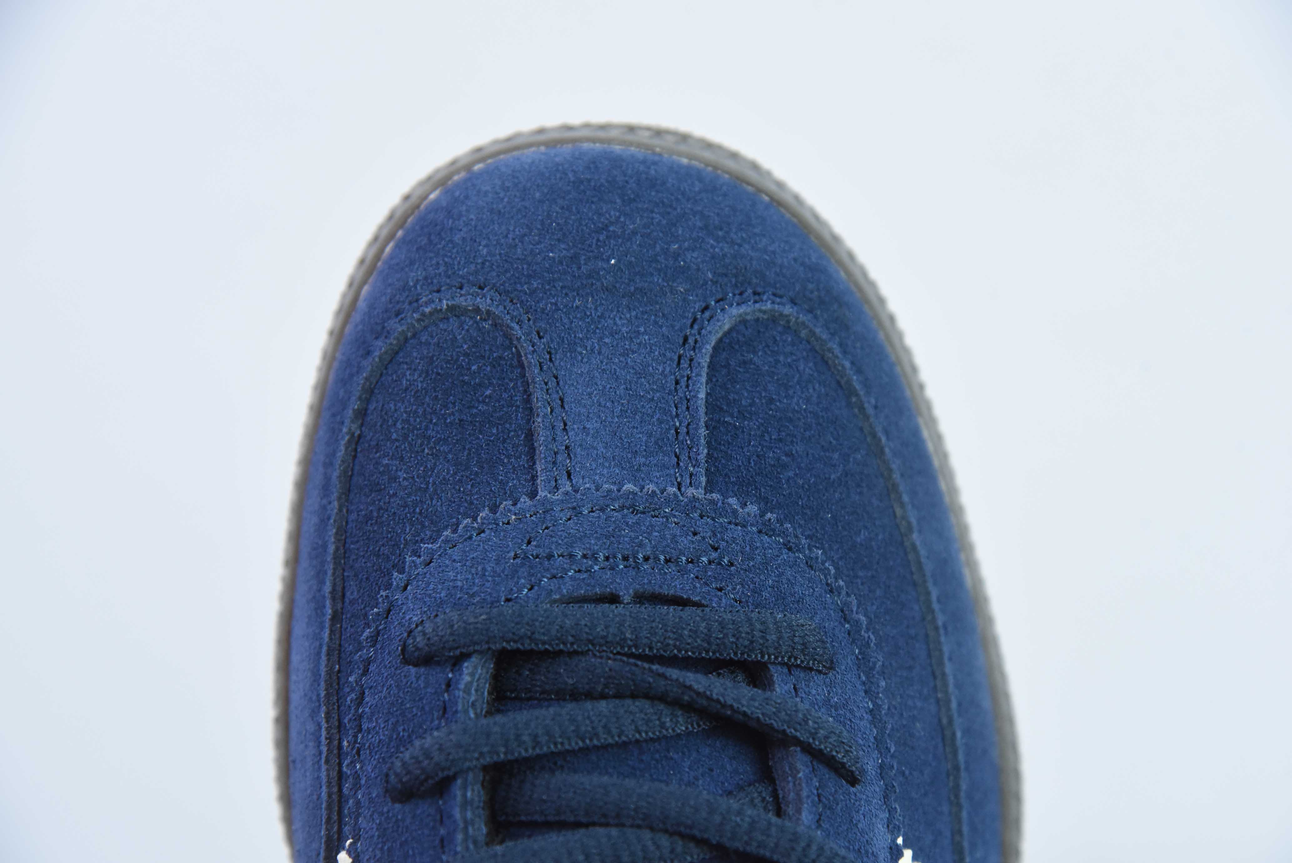 아디다스 오리지널스 핸드볼 SPZL 핸드볼 플레이어 시리즈 다용도 캐주얼 트레이너 푹신한 네이비 블루 크림 캐러멜 솔 아이템: IF7087 사이즈 36-45