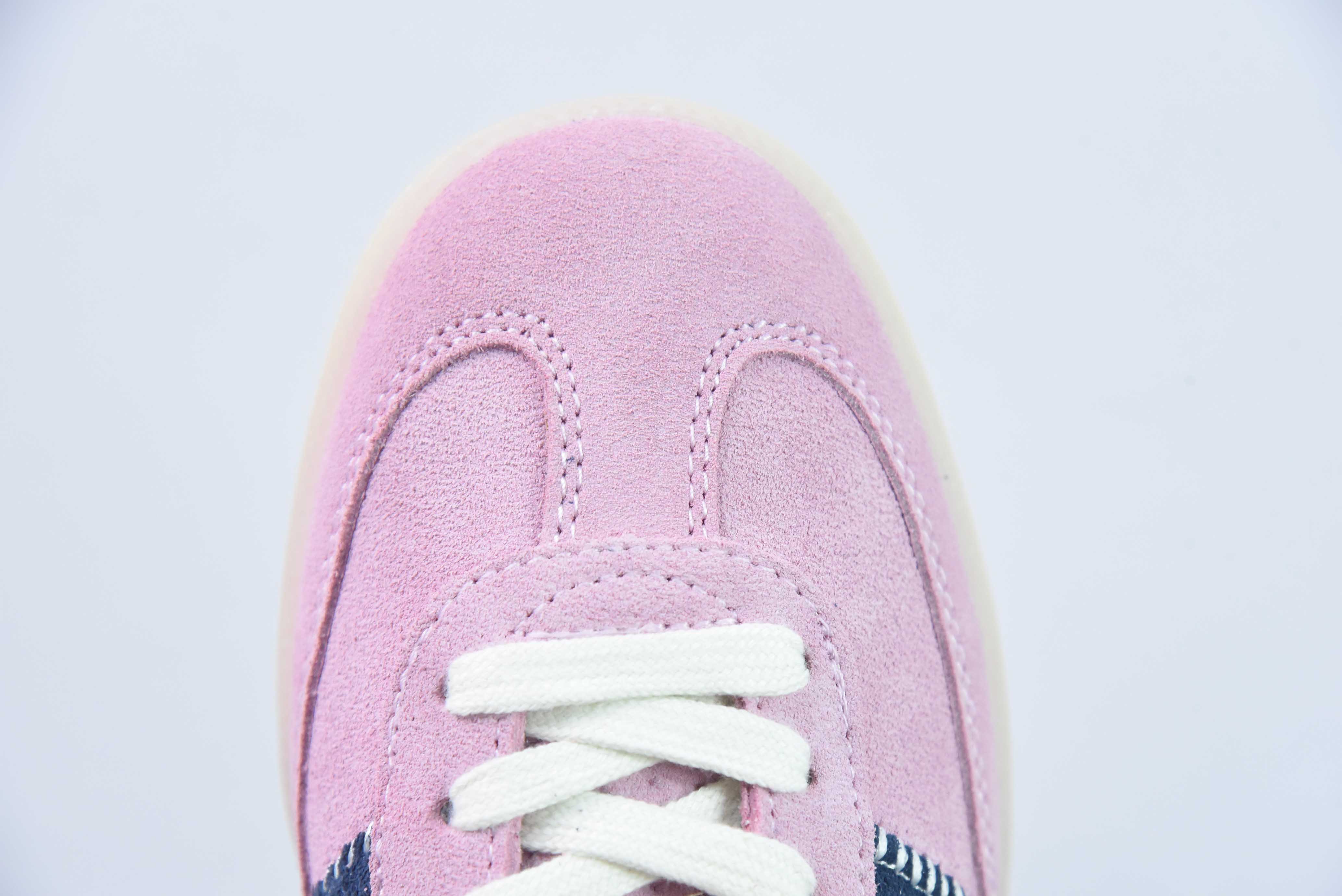 오리지널스 삼바 OG 삼바 시리즈 신사 독일 훈련 축구 스타일의 로우 탑 캐주얼 운동화 스웨이드 파우더 블루 IG4198 사이즈: 36-45