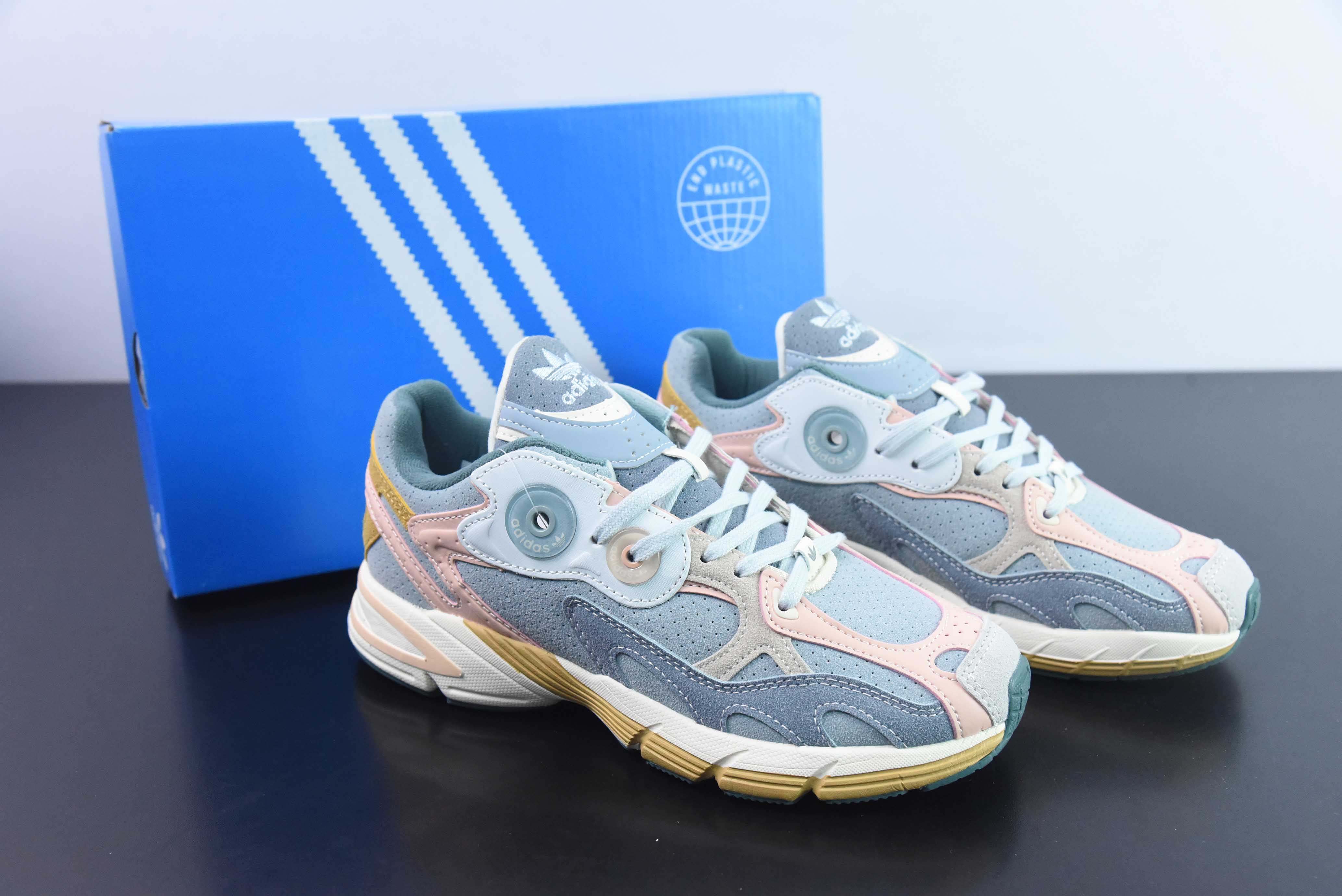 아디다스 아디다스 오리지널스 아스티르 스페이스 실버 그레이 아스티르 시리즈 팝 스타일 레트로 통기성 쿠셔닝 레저 스포츠 조깅화 아이템 번호: GZ4339 사이즈: 36-45