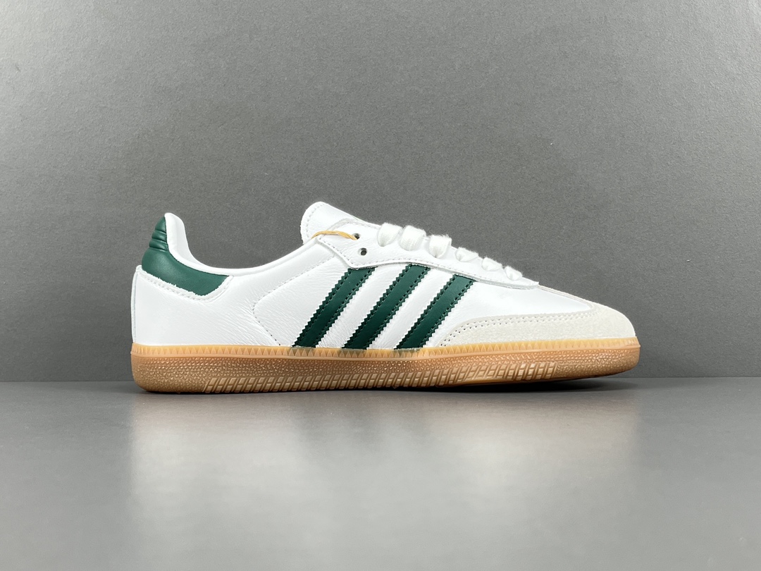 삼바】 짙은 녹색 아디다스 오리지널스 삼바 OG 소프트 어퍼 이지 필링 남녀용 보드화 상품 번호: HQ7036 사이즈: 36-45