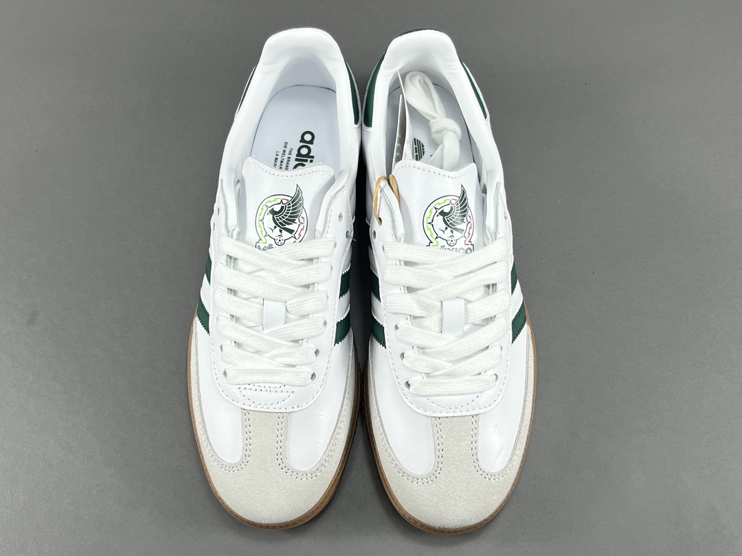 삼바】 짙은 녹색 아디다스 오리지널스 삼바 OG 소프트 어퍼 이지 필링 남녀용 보드화 상품 번호: HQ7036 사이즈: 36-45