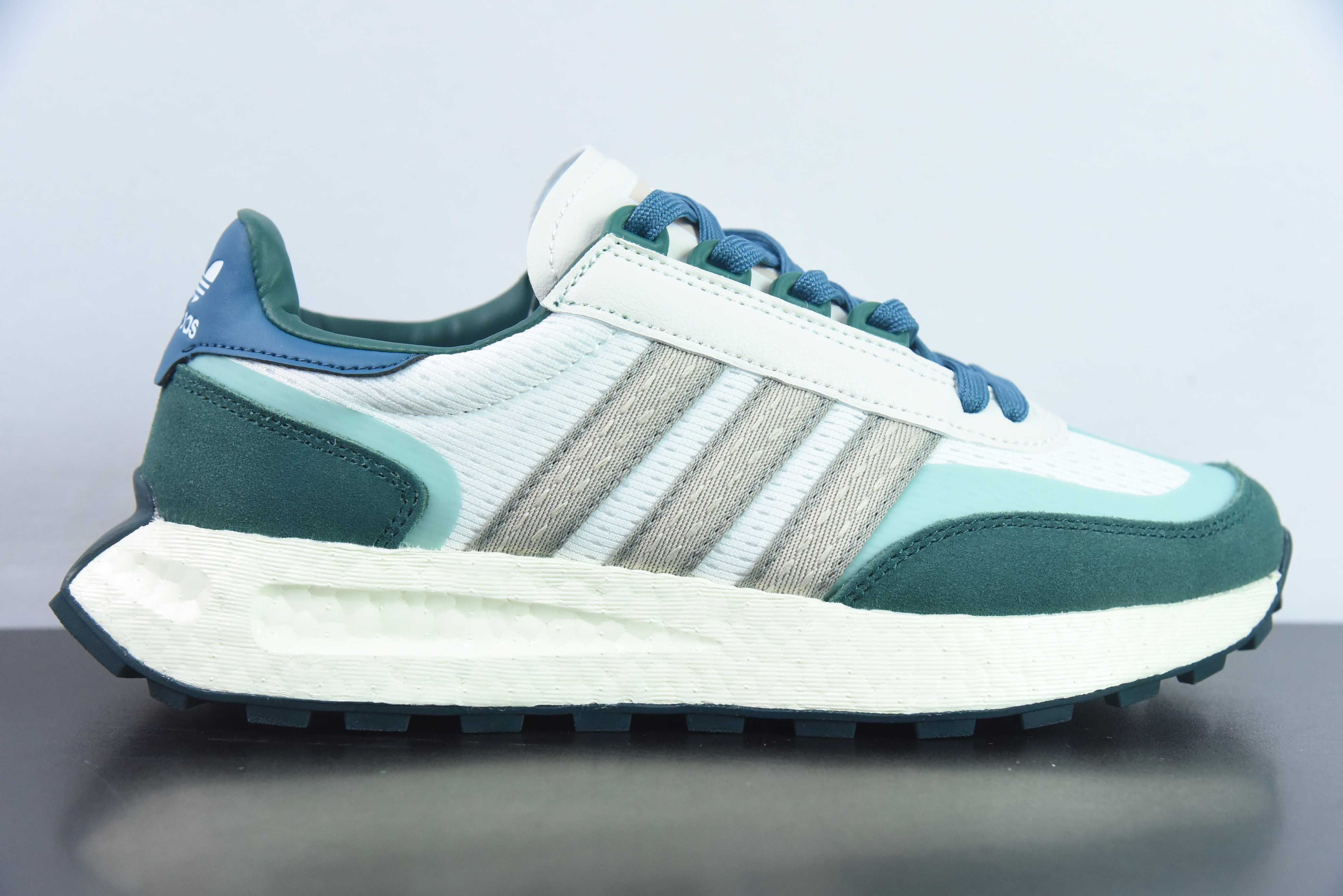 아디다스 오리지널스 레트로피 부스트 E5 시리즈 레트로 레이싱 프로토타입 제너레이션 시리즈 팝콘 쿠셔닝 캐주얼 운동화 조거 아이템 번호: IF0421 사이즈: 39-45 하프 사이즈