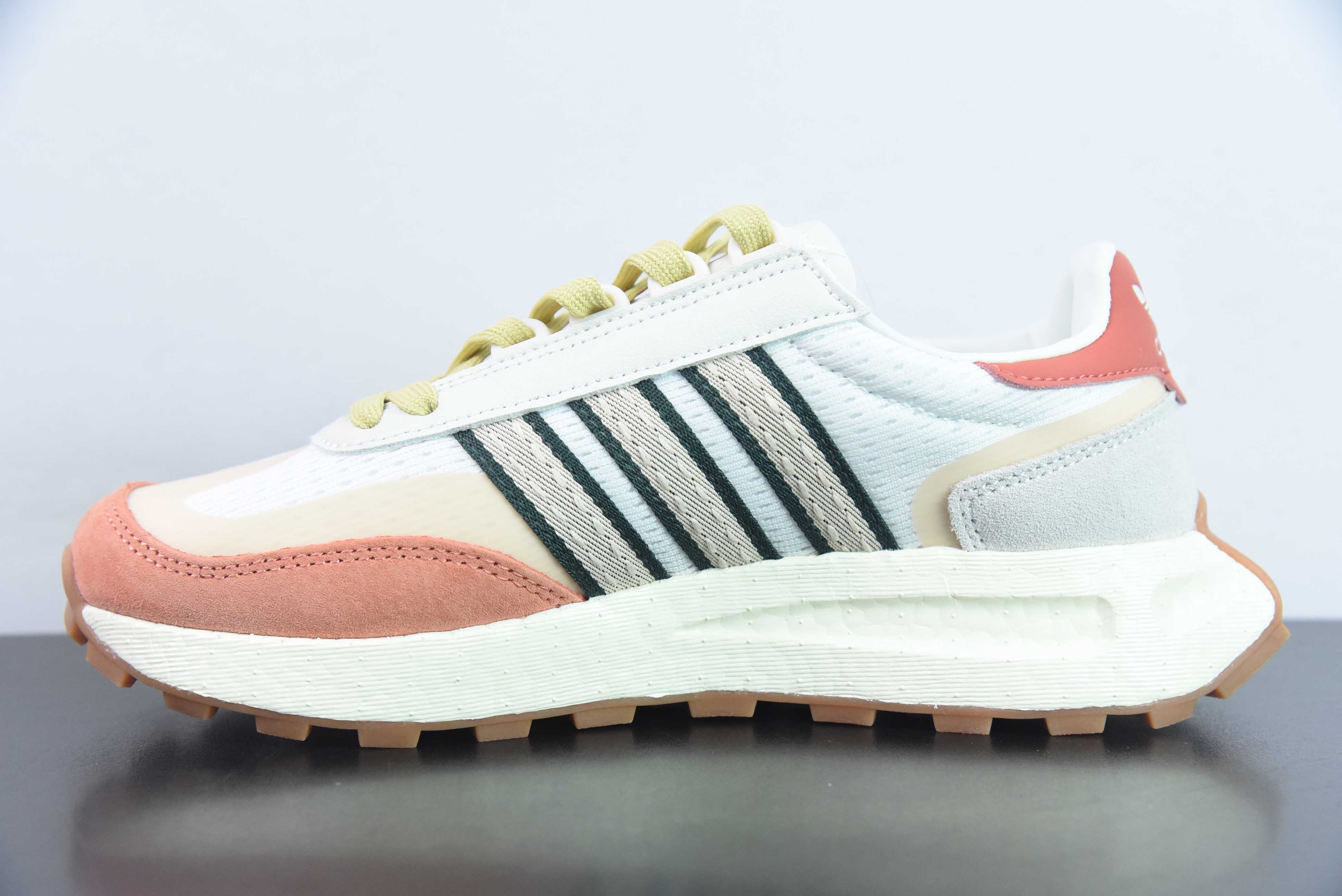 AD 아디 레트로피 E5 팝콘 미드솔 레트로 스포츠 캐주얼 러닝화 IE0490 사이즈: 36-40