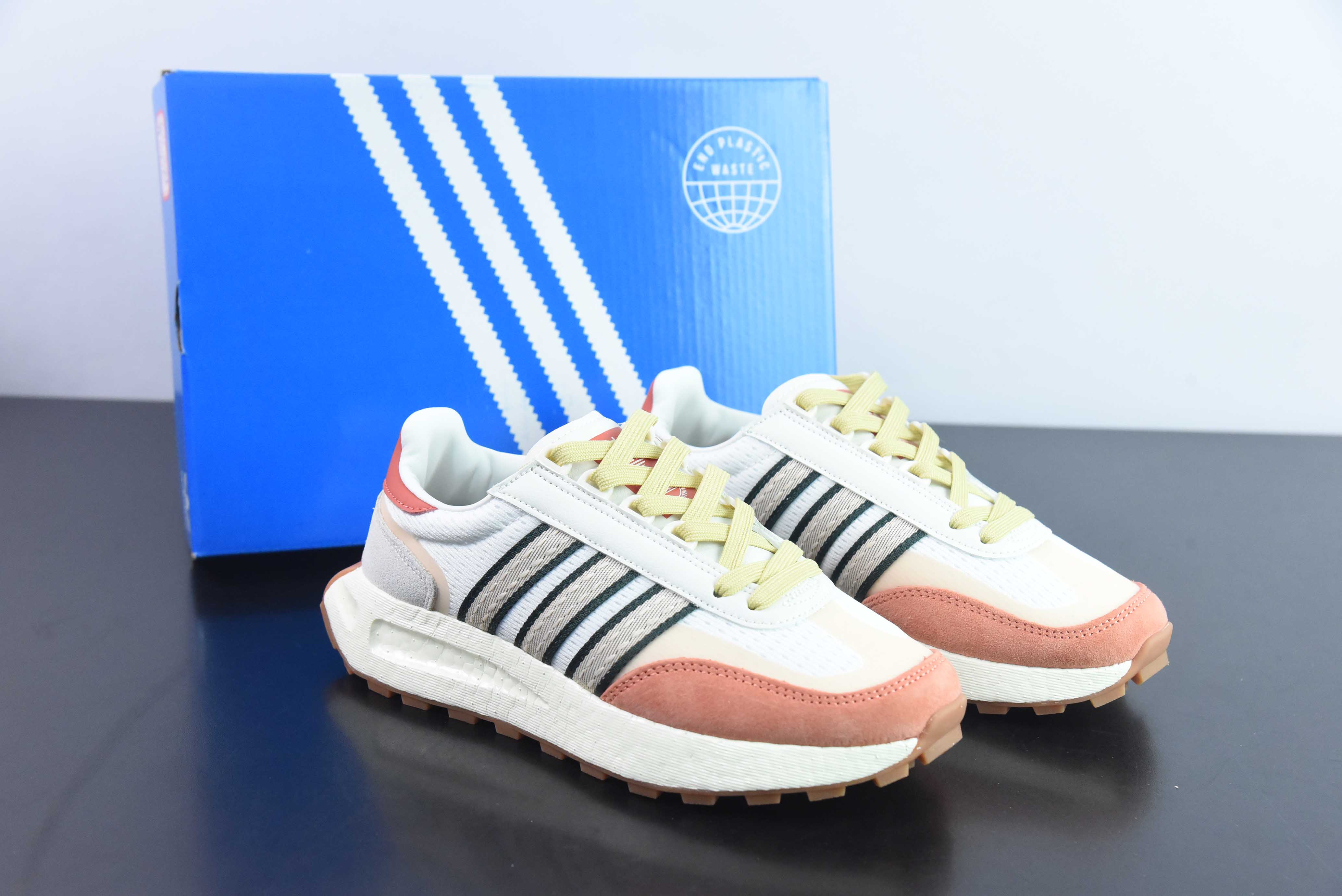 AD 아디 레트로피 E5 팝콘 미드솔 레트로 스포츠 캐주얼 러닝화 IE0490 사이즈: 36-40