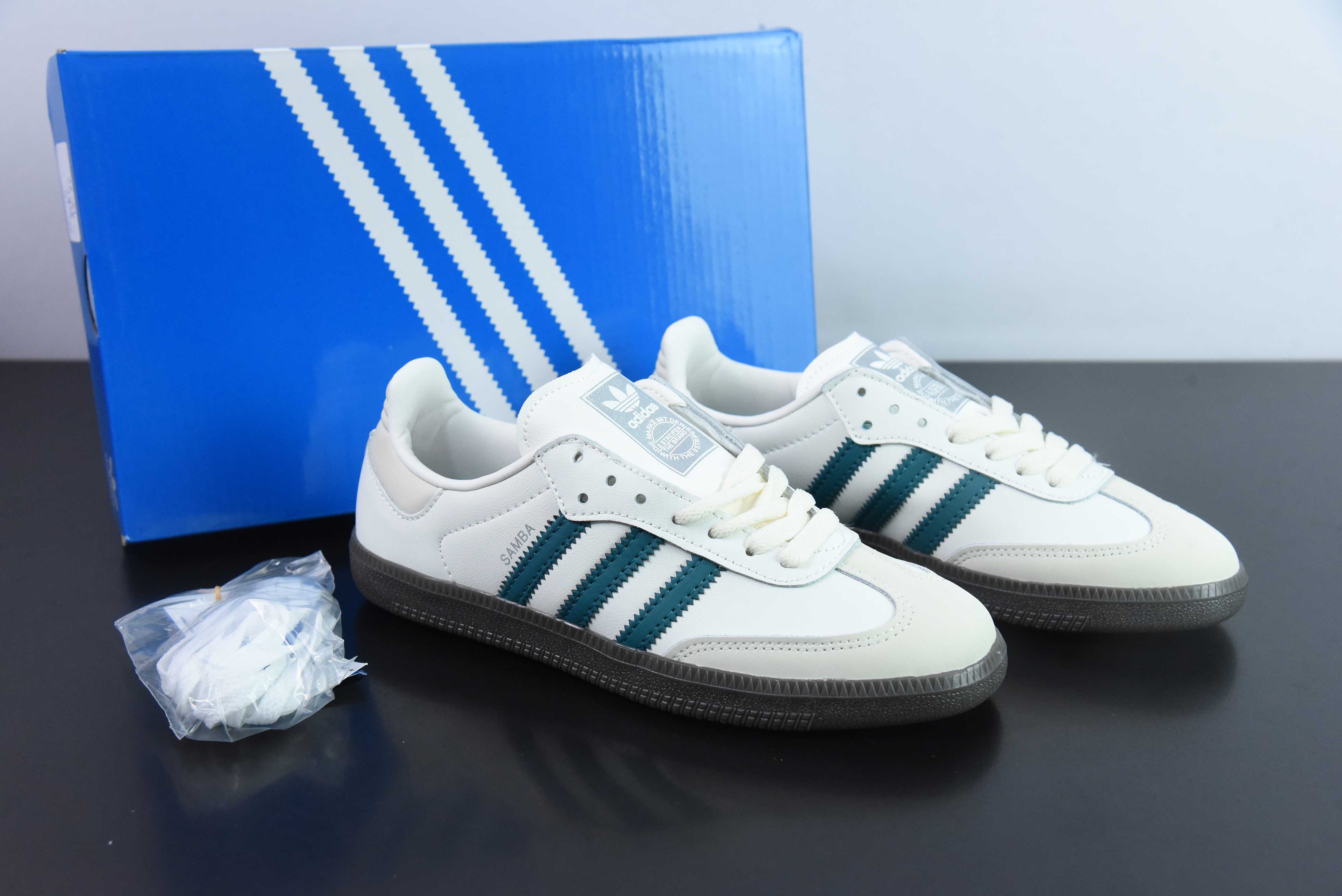 아디 클로버 아디다스 오리지널스 삼바 OG 편안하고 가벼운 미끄럼 방지 내마모성 로우탑 보드숏 IG1963 36-45