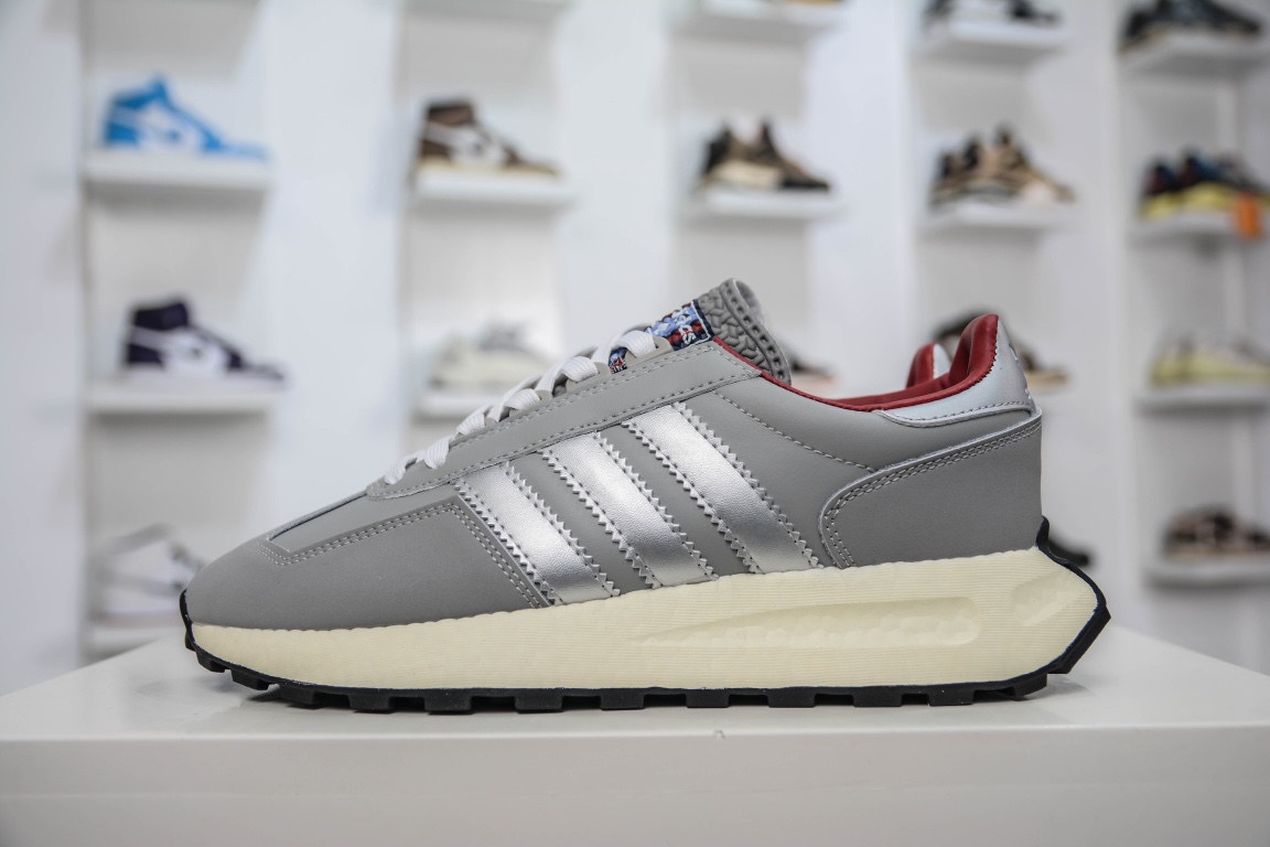 AD 아디 레트로피 E5 팝콘 미드솔 레트로 스포츠 캐주얼 러닝화 HQ6759