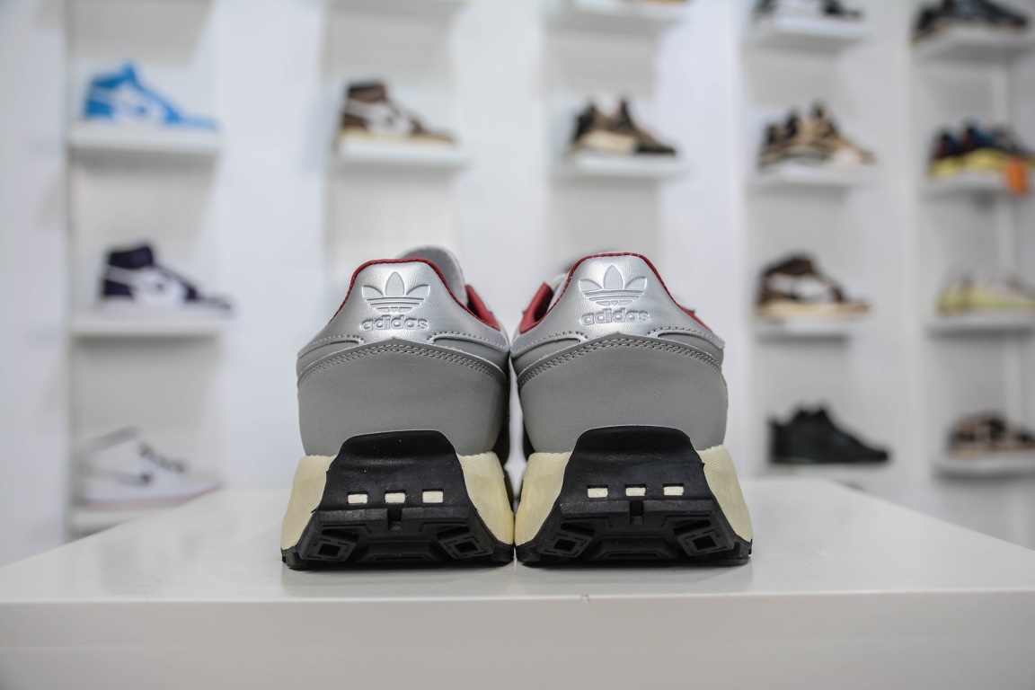 AD 아디 레트로피 E5 팝콘 미드솔 레트로 스포츠 캐주얼 러닝화 HQ6759