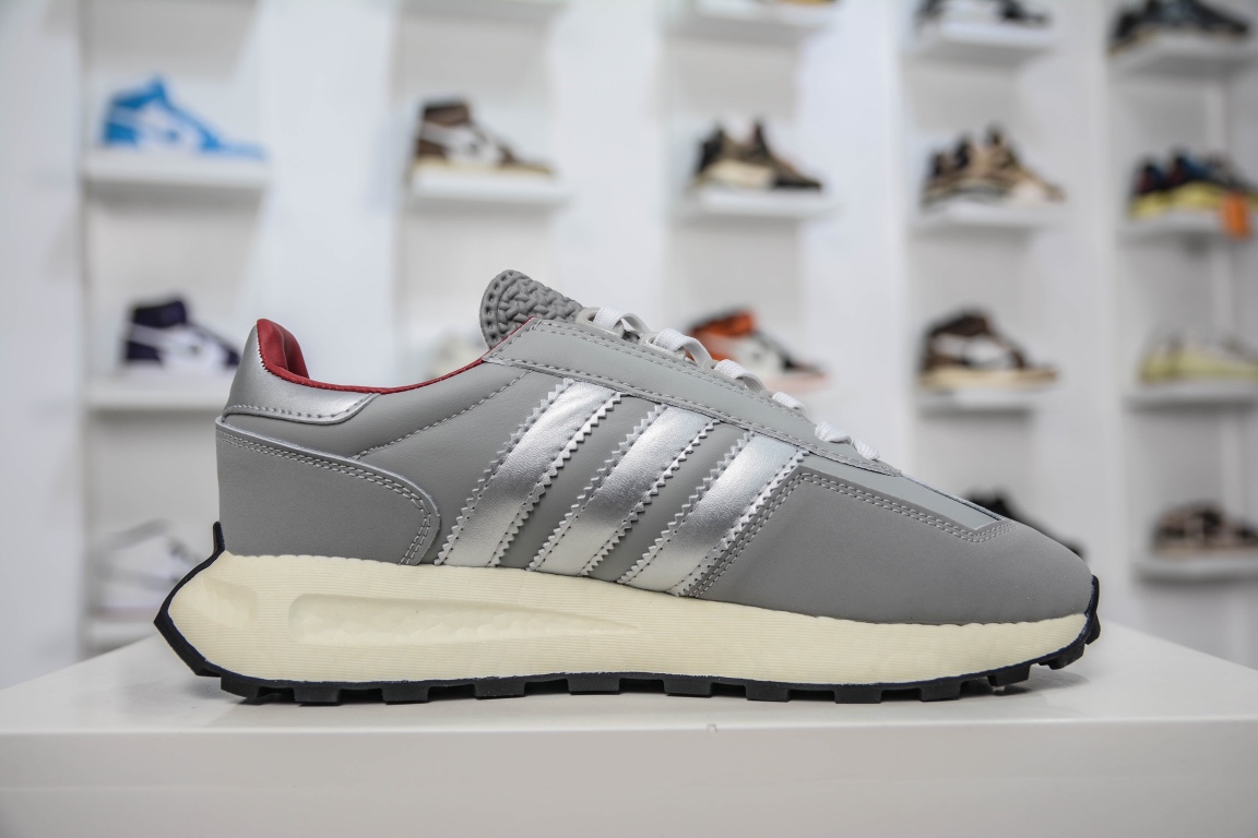 AD 아디 레트로피 E5 팝콘 미드솔 레트로 스포츠 캐주얼 러닝화 HQ6759