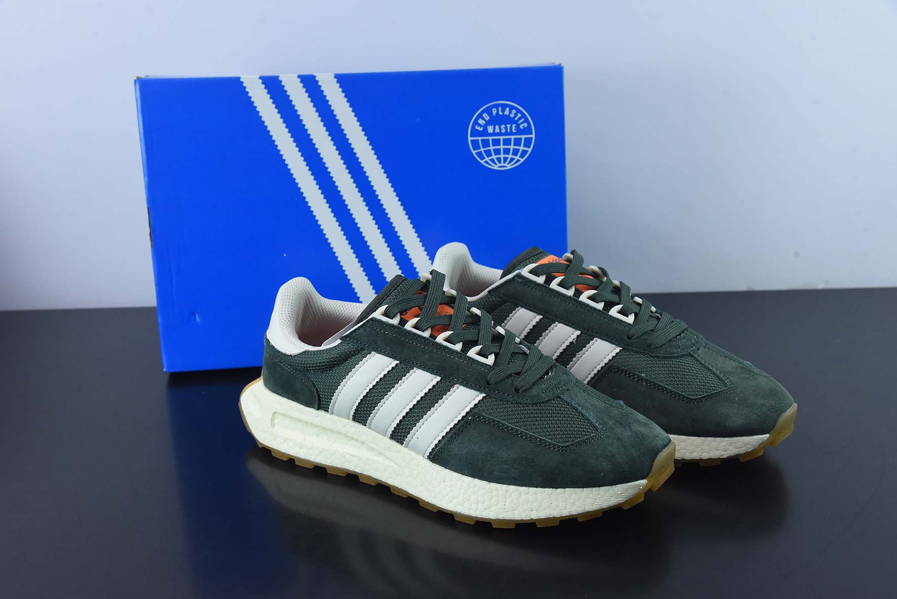 아디 E5 아디다스 레트로피 E5 상품번호:H 그린 팝콘 미드솔 레트로 스포츠 캐주얼 러닝화 사이즈: 36-45
