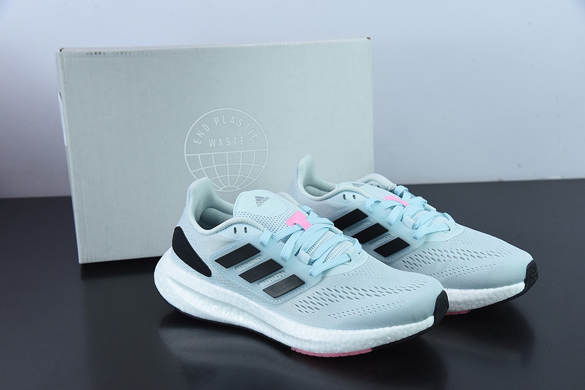 AD 퓨어부스트 22 팝콘 쿠셔닝 미드솔 러닝화 제품 번호: HQ1459 사이즈: 39-45