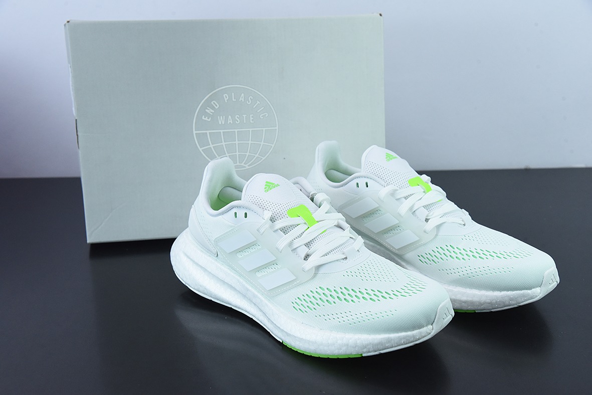 AD 퓨어부스트 22 팝콘 쿠셔닝 미드솔 러닝화 제품 번호: GZ5175 사이즈: 39-45