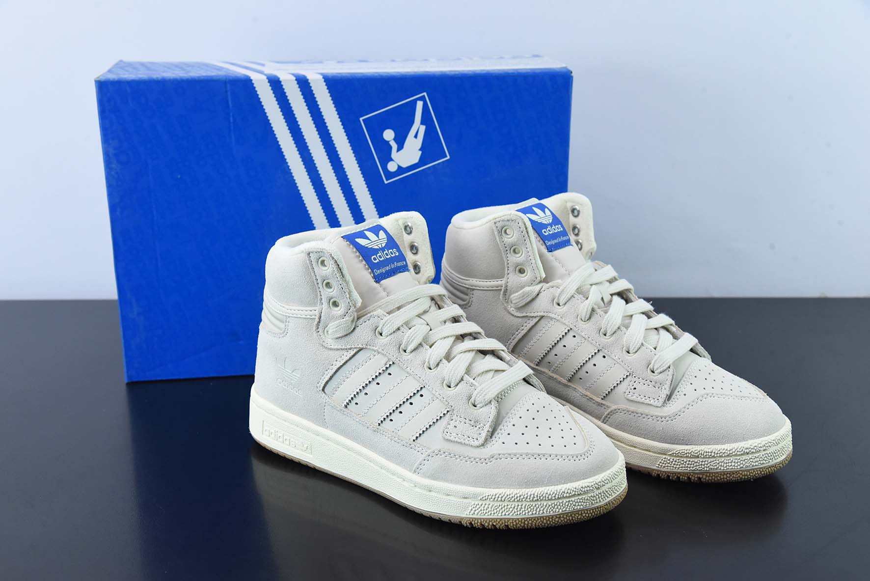 Ad Forum 85 고 인기 싱글 클래식 레트로 하이탑 농구화 FZ599485 하이탑 사이즈: 36-45