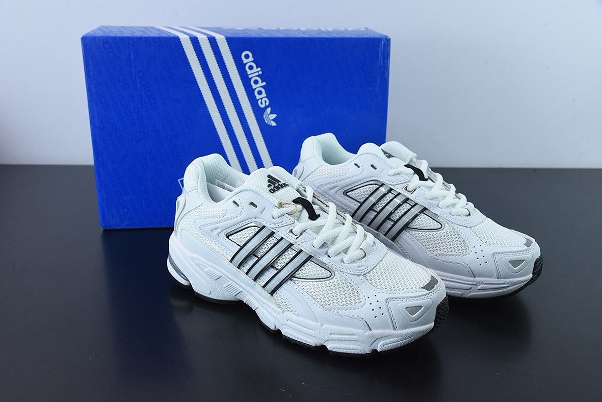 AD 오리지널스 응답 CL 응답 CL 시리즈 팝스타일 레트로 통기성 쿠셔닝 캐주얼 운동화 조거 화이트 블랙 실버 네이비 아이템 번호 FX6166 사이즈: 35.5-45