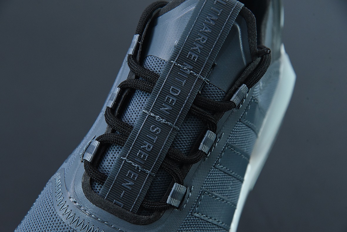 아디다스 아디다스 NMD_V3 부스트 OG 화이트 플라이 위브 시리즈 로우 탑 팝콘 쿠셔닝 페플럼 캐주얼 운동화 ‘그레이 그린’ GZ4353 사이즈: 39-45