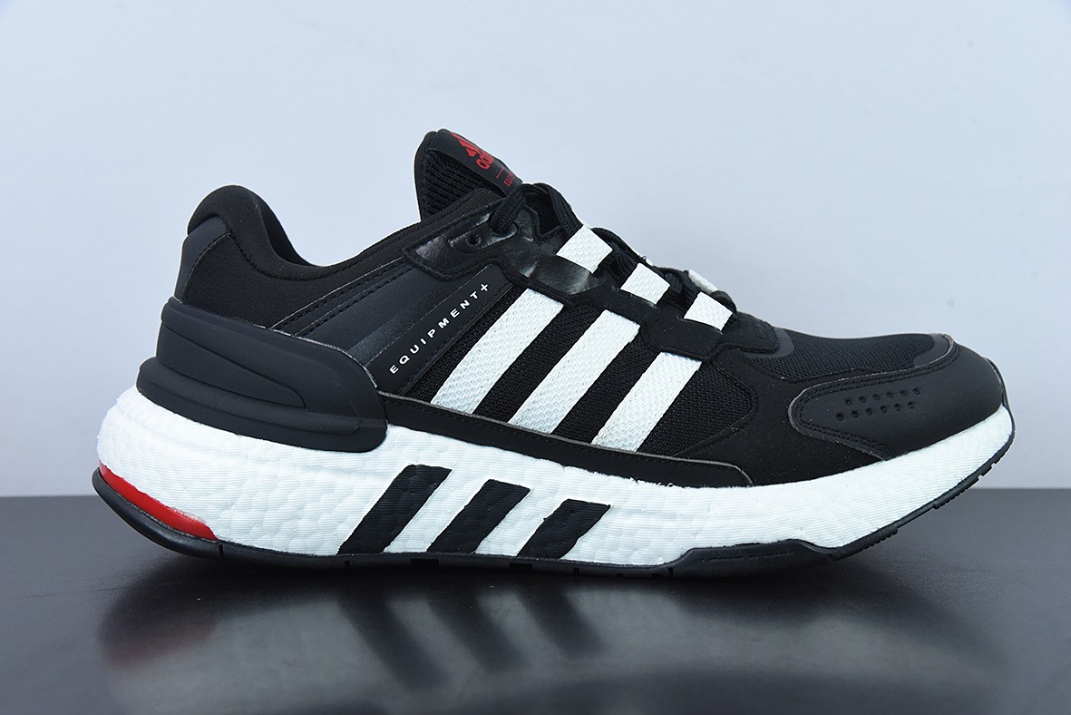 AD 장비+ 편안한 착용감 러닝화 화이트 블랙 레드 카운터 동기식 선반 첫 번째 실제 사진 품목 번호: GX6630 사이즈: 36-45