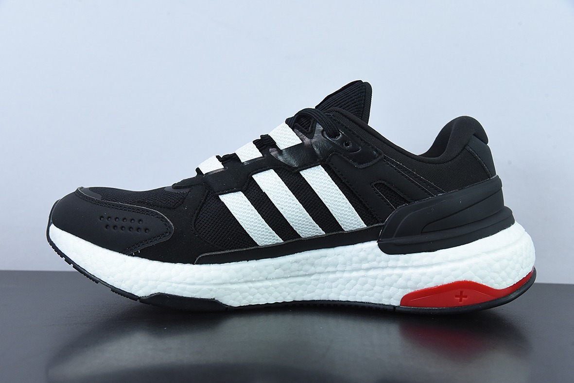 AD 장비+ 편안한 착용감 러닝화 화이트 블랙 레드 카운터 동기식 선반 첫 번째 실제 사진 품목 번호: GX6630 사이즈: 36-45