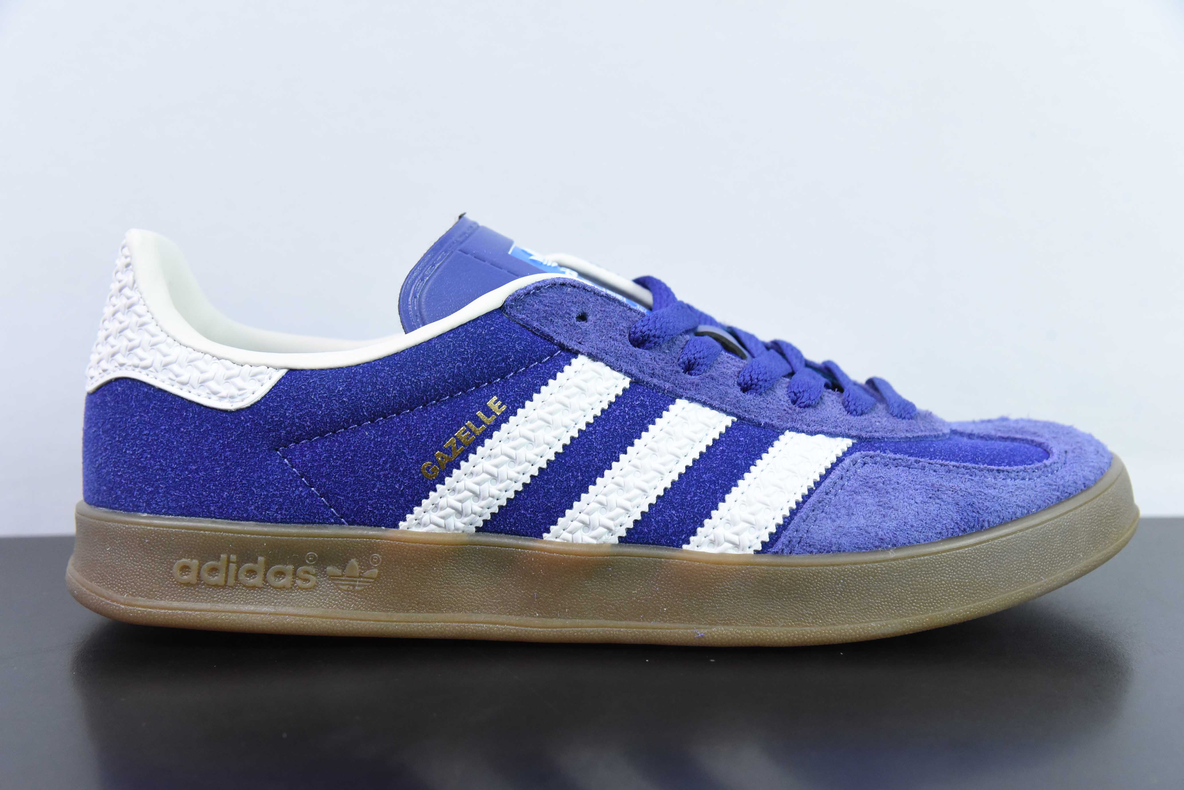 아디다스 오리지널스 가젤 인도어 샴록 캐주얼 미끄럼 방지 로우탑 보드 슈즈 품목 번호: IF1806 사이즈: 36-45