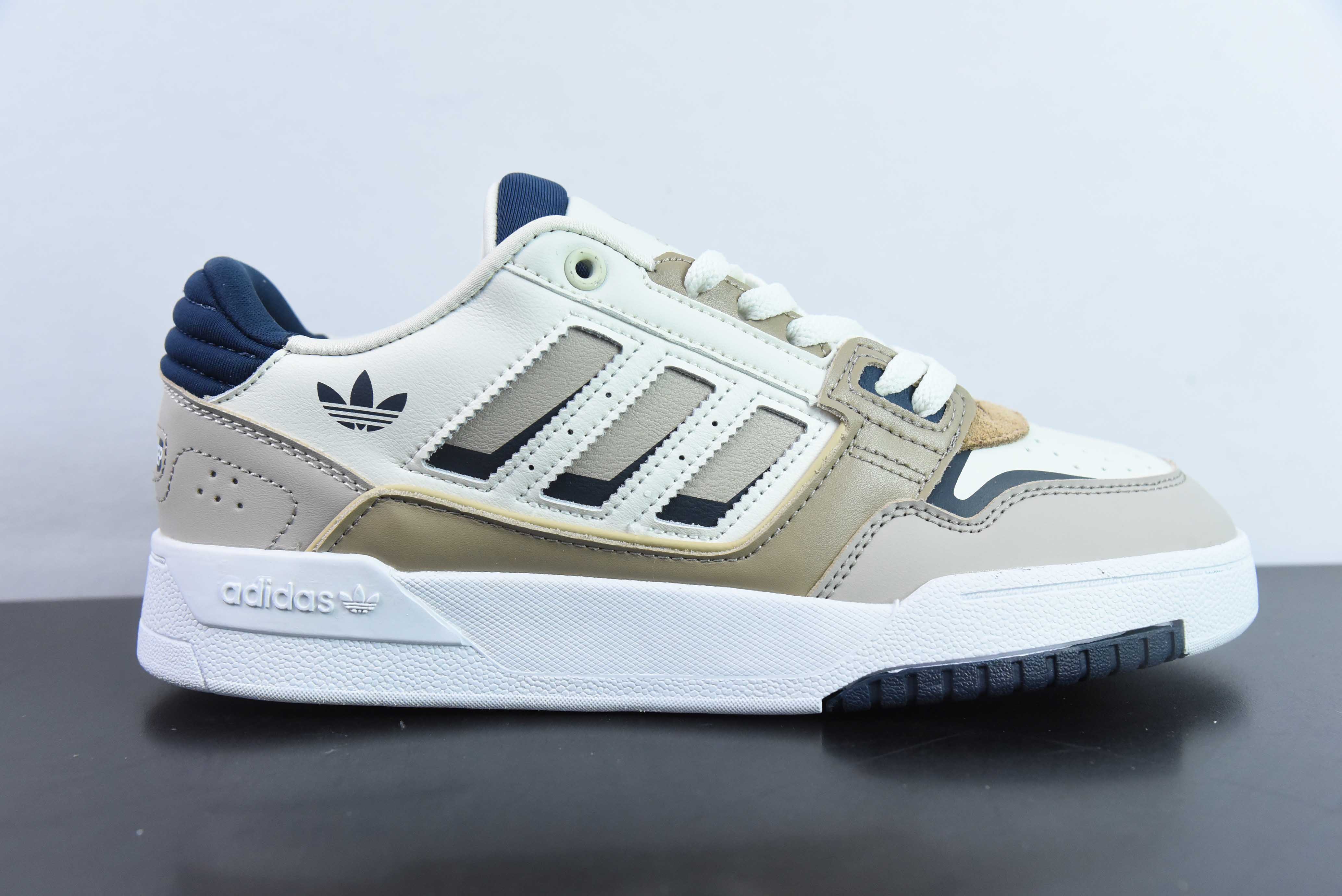 아디다스 드롭 스텝 로우 2.0 로우 탑 클래식 캠퍼스 레트로 보드 슈즈 남성 및 여성 트렌디 탑 가죽 캐주얼 신발 제품 번호: IG4334 사이즈: 36-45