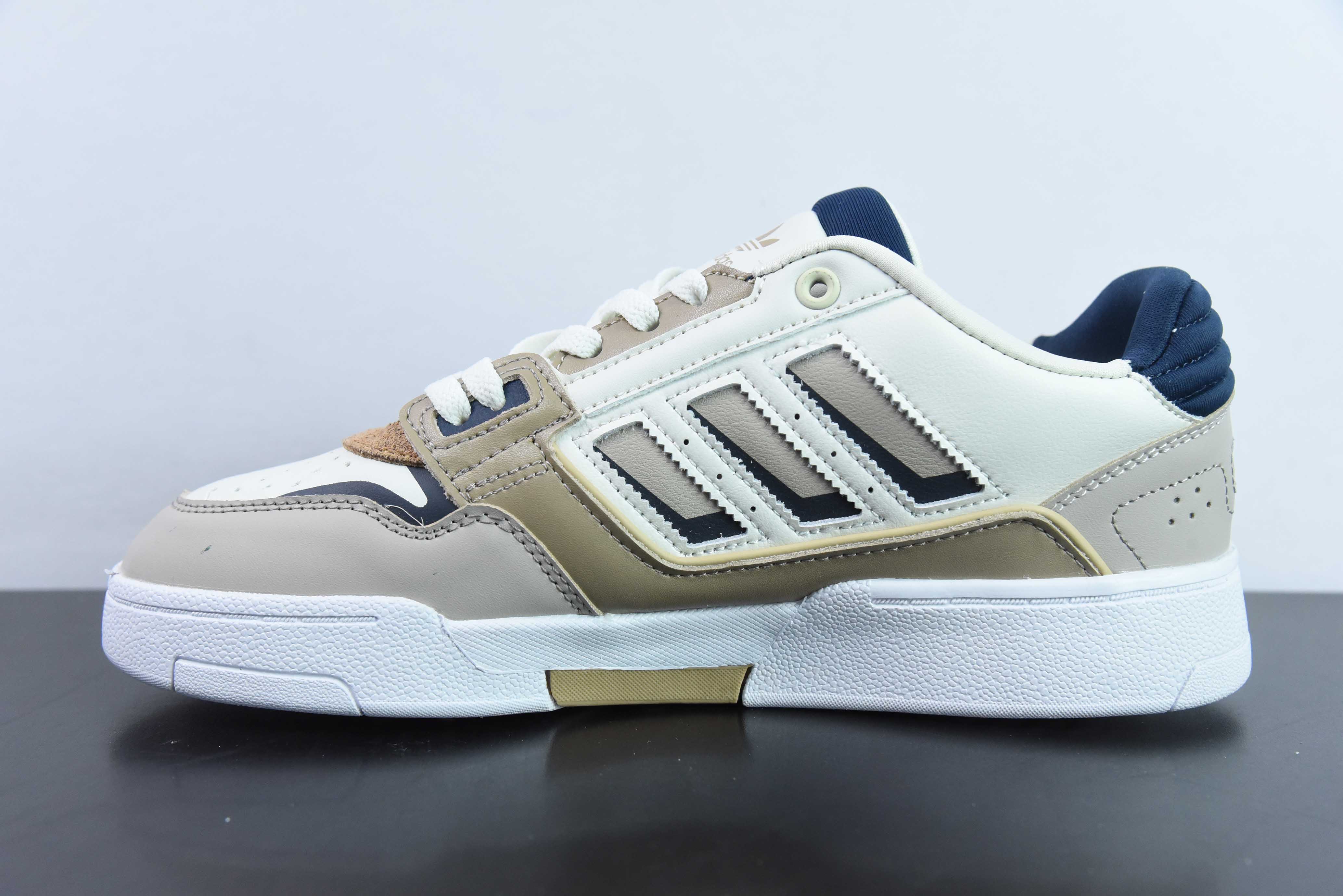 아디다스 드롭 스텝 로우 2.0 로우 탑 클래식 캠퍼스 레트로 보드 슈즈 남성 및 여성 트렌디 탑 가죽 캐주얼 신발 제품 번호: IG4334 사이즈: 36-45