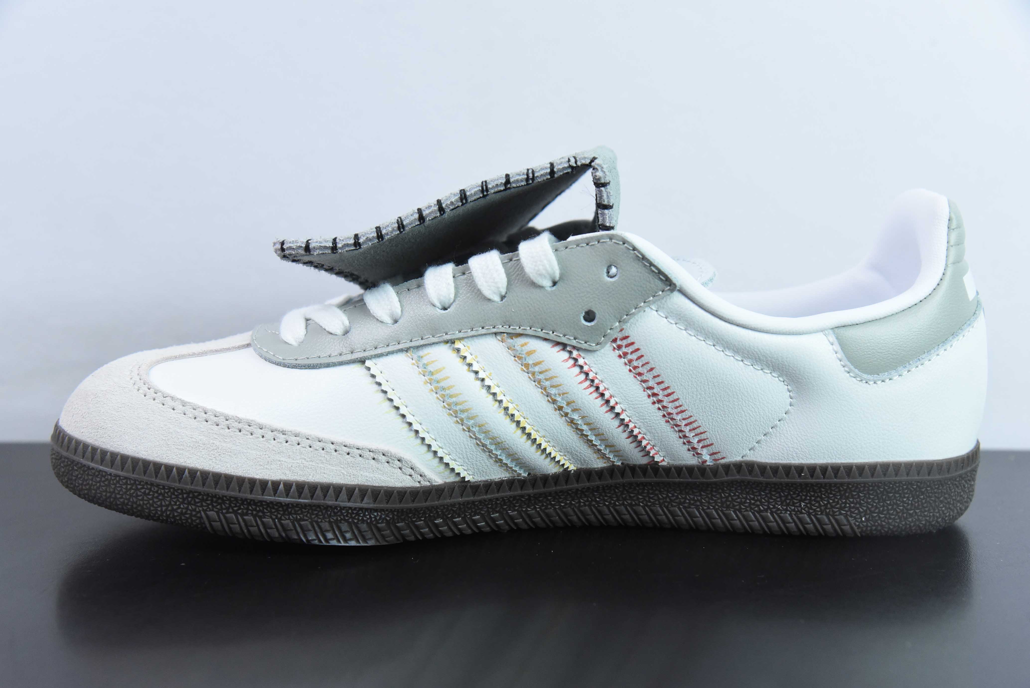 Ad 오리지널스 삼바 OG IG1025 스노우 체이스 기프트 박스 커스텀 아디 샴록 캐주얼 슈즈 사이즈: 36-46