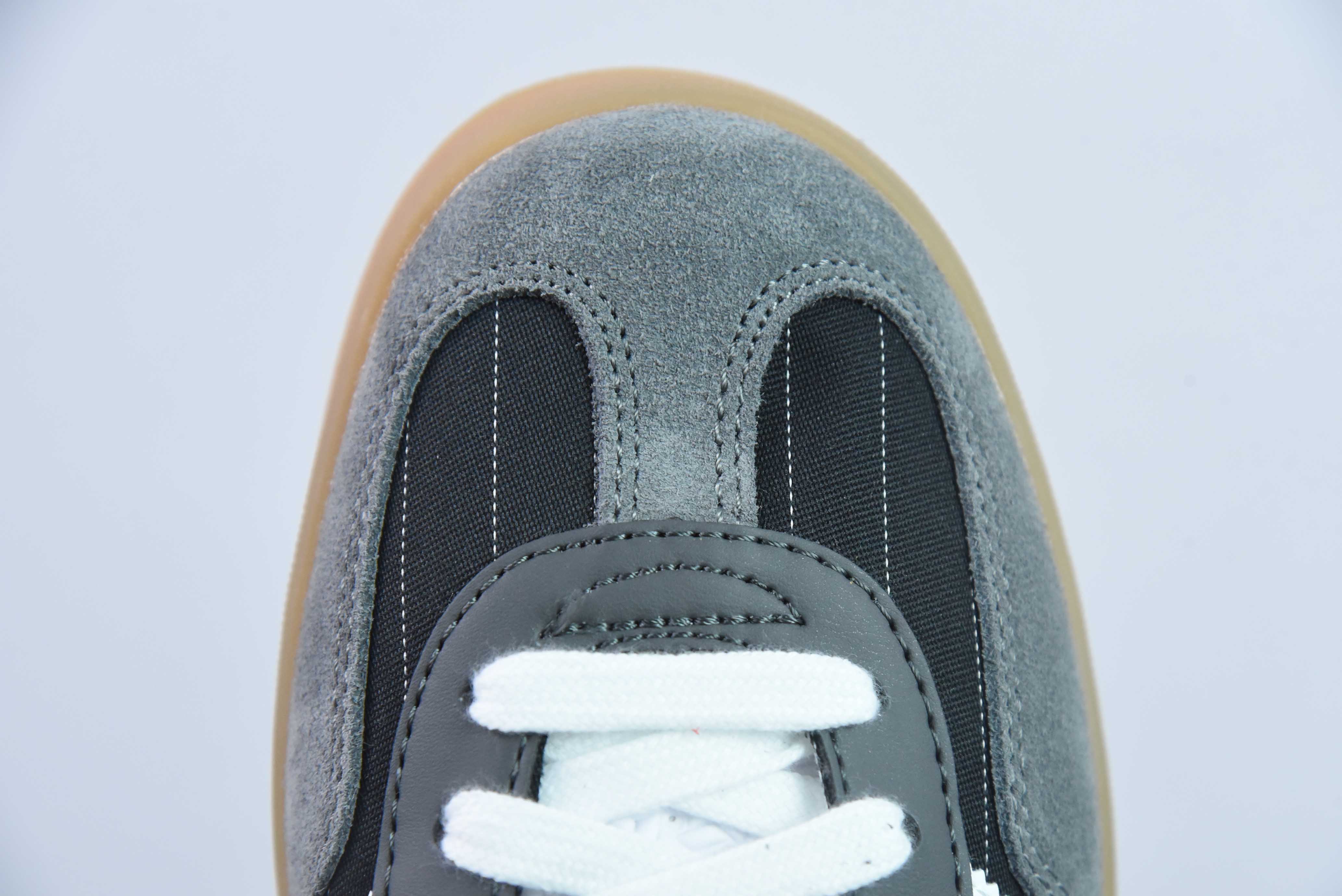 AD 오리지널 가젤 인도어 트레이너 가젤 인도어 슈즈 시리즈 로우탑 빈티지 다용도 캐주얼 운동화 블랙 그레이 IF9642 사이즈: 35.5-45