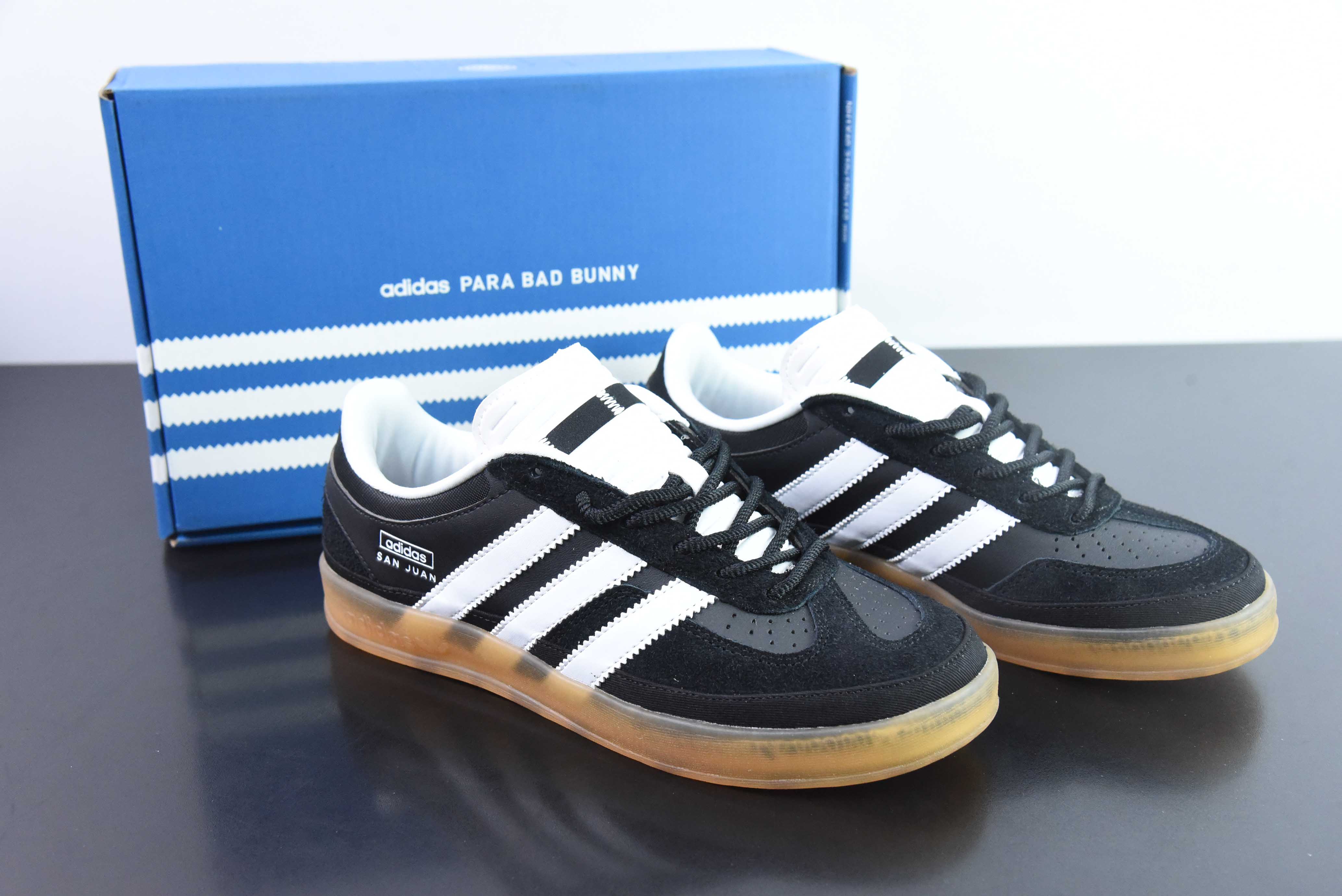 아디다스 오리지널스 배드 버니 가젤 인도어 클로버 캐주얼 슬립 방지 로우탑 보드 슈즈 아이템 번호: IF9733 사이즈: 35-45