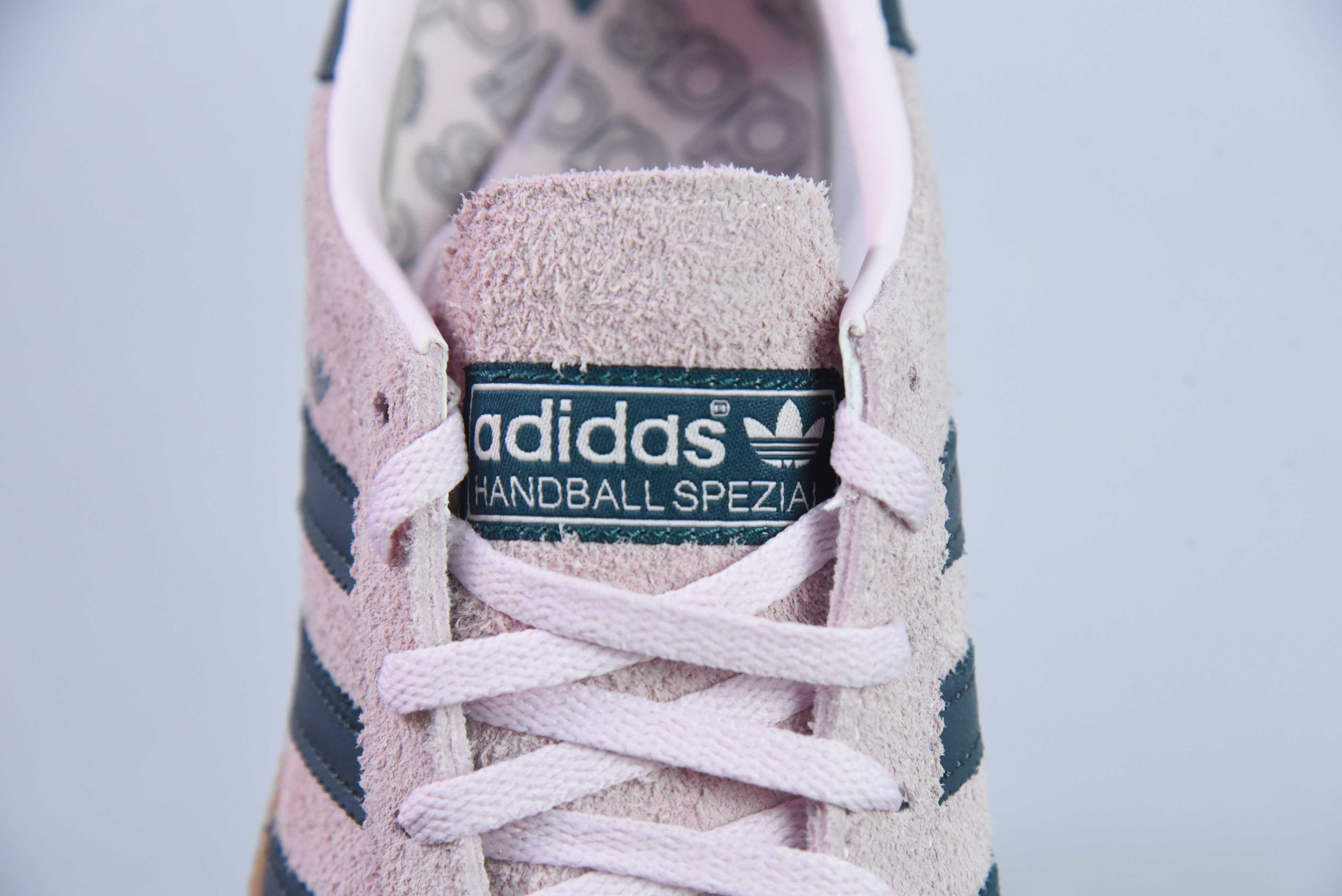 AD 오리지널스 핸드볼 SPZL 핸드볼 플레이어 시리즈 다용도 캐주얼 트레이너 핑크 블랙 아이템: IF6561 사이즈: 36-45