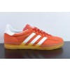 AD 가젤 실내 트레이너 레트로 다목적 캐주얼 운동 독일 트레이닝 스타일 보드 슈즈 오렌지 HQ8718 사이즈: 35.5-46