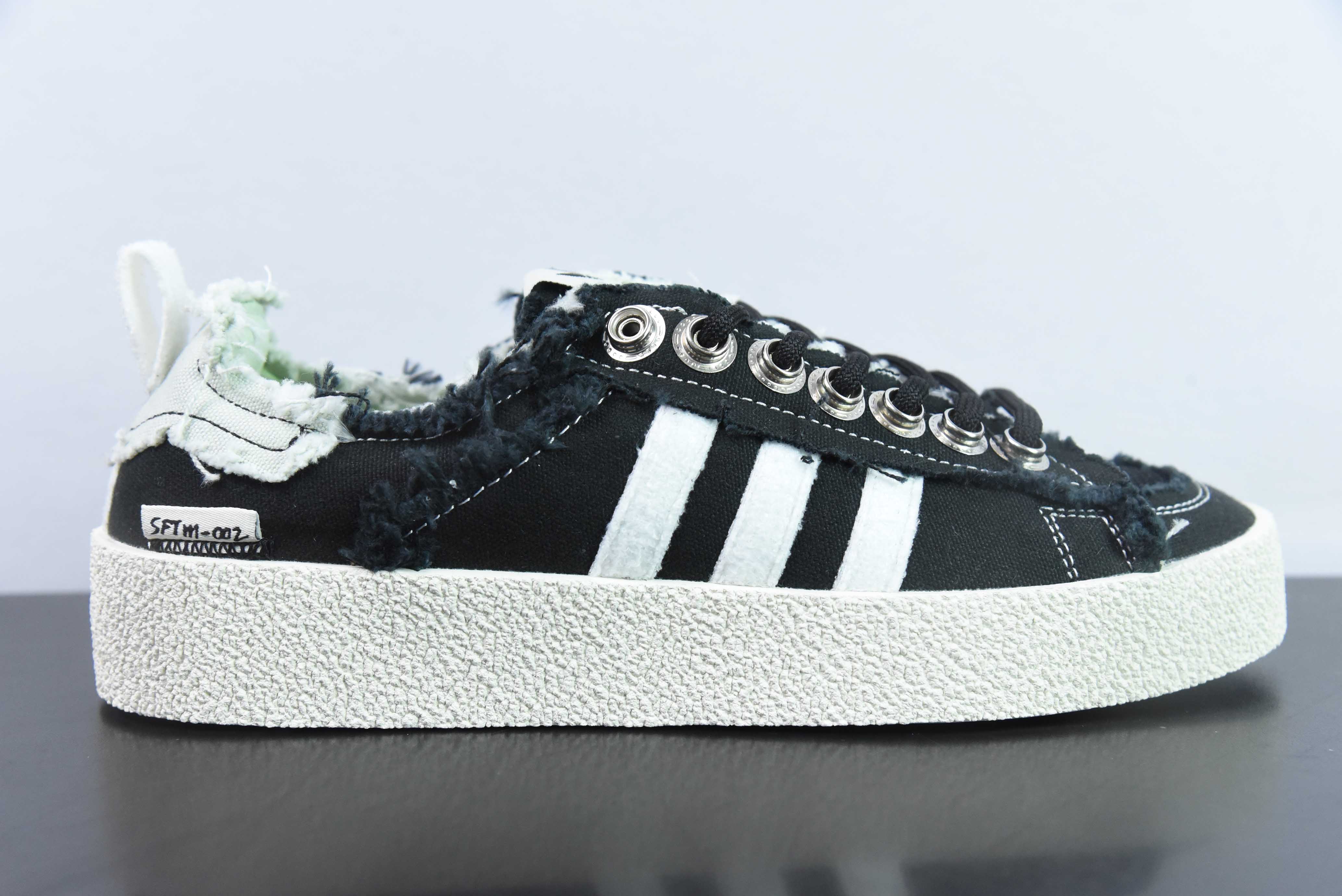 송 포 더 뮤트 x 애드 오리지널스 캠퍼스 80년대 아이템 번호: ID4791 공동 브랜드 아디섐록 미끄럼 방지 및 내마모성 로우탑 라이프스타일 캐주얼 슈즈 사이즈: 36-45