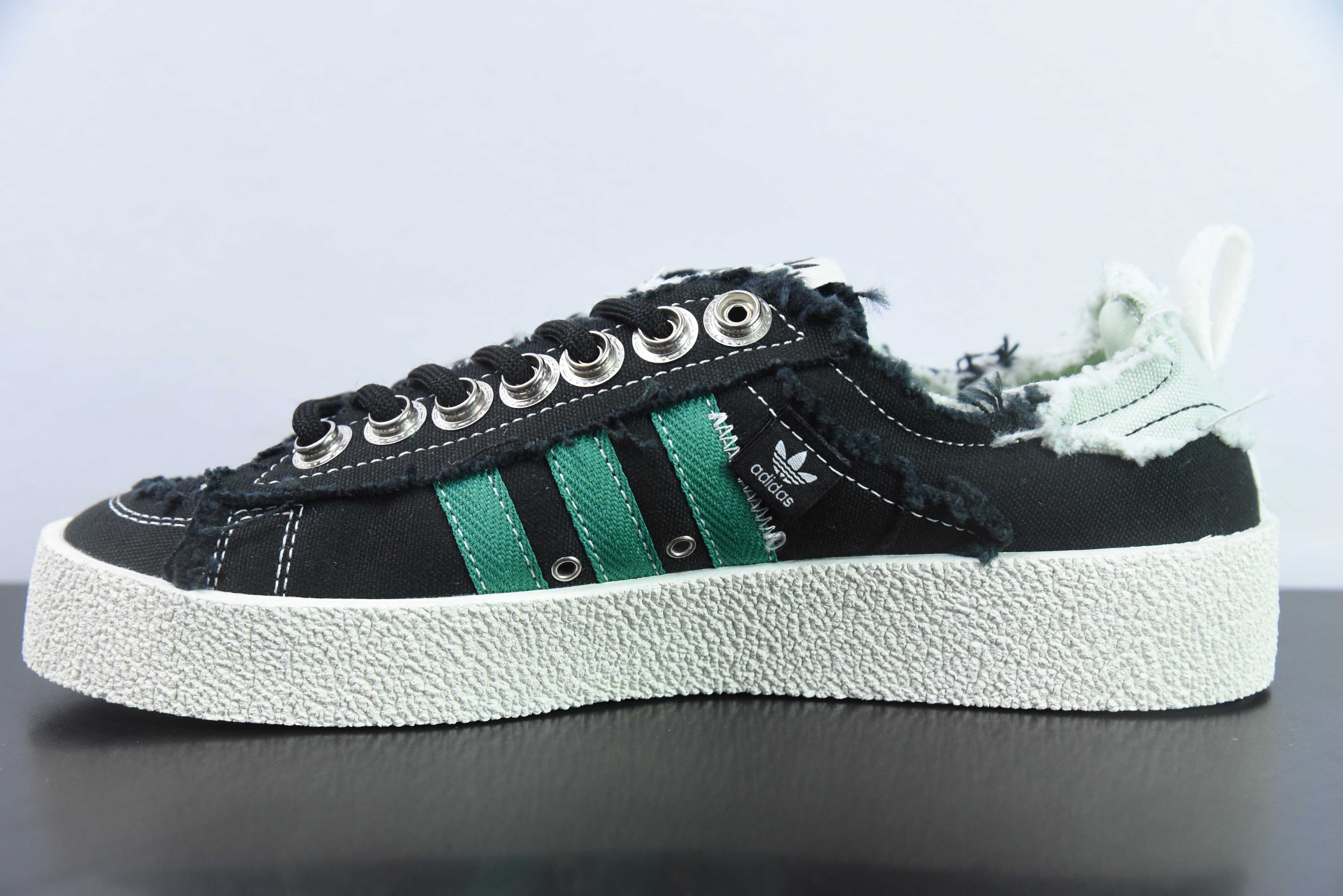 송 포 더 뮤트 x 애드 오리지널스 캠퍼스 80년대 아이템 번호: ID4791 공동 브랜드 아디섐록 미끄럼 방지 및 내마모성 로우탑 라이프스타일 캐주얼 슈즈 사이즈: 36-45