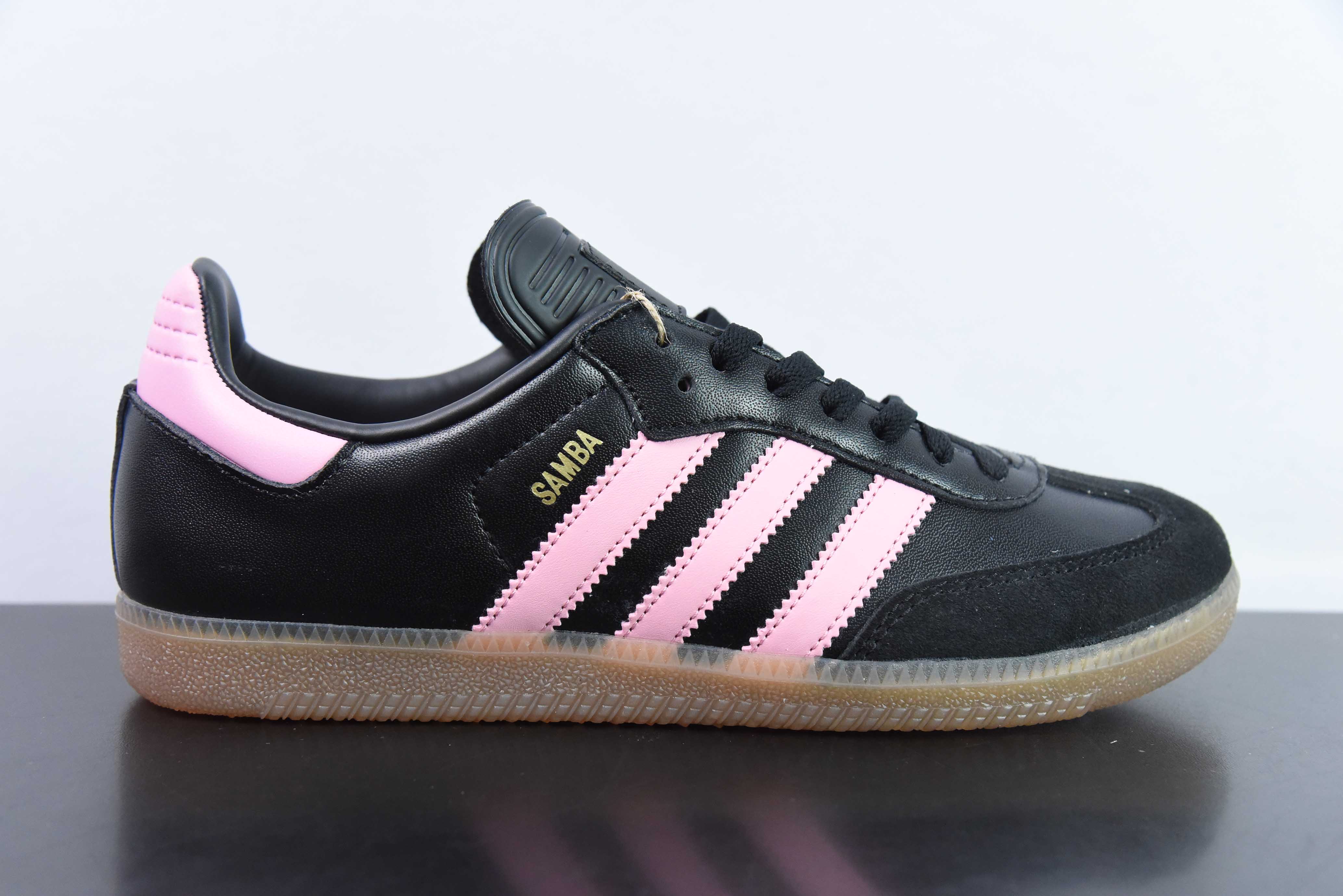 인터 마이애미 CF x 아디다스 오리지널스 삼바 조인트 레트로 삼바 슈즈 아이템: IH8157 사이즈: 36-45