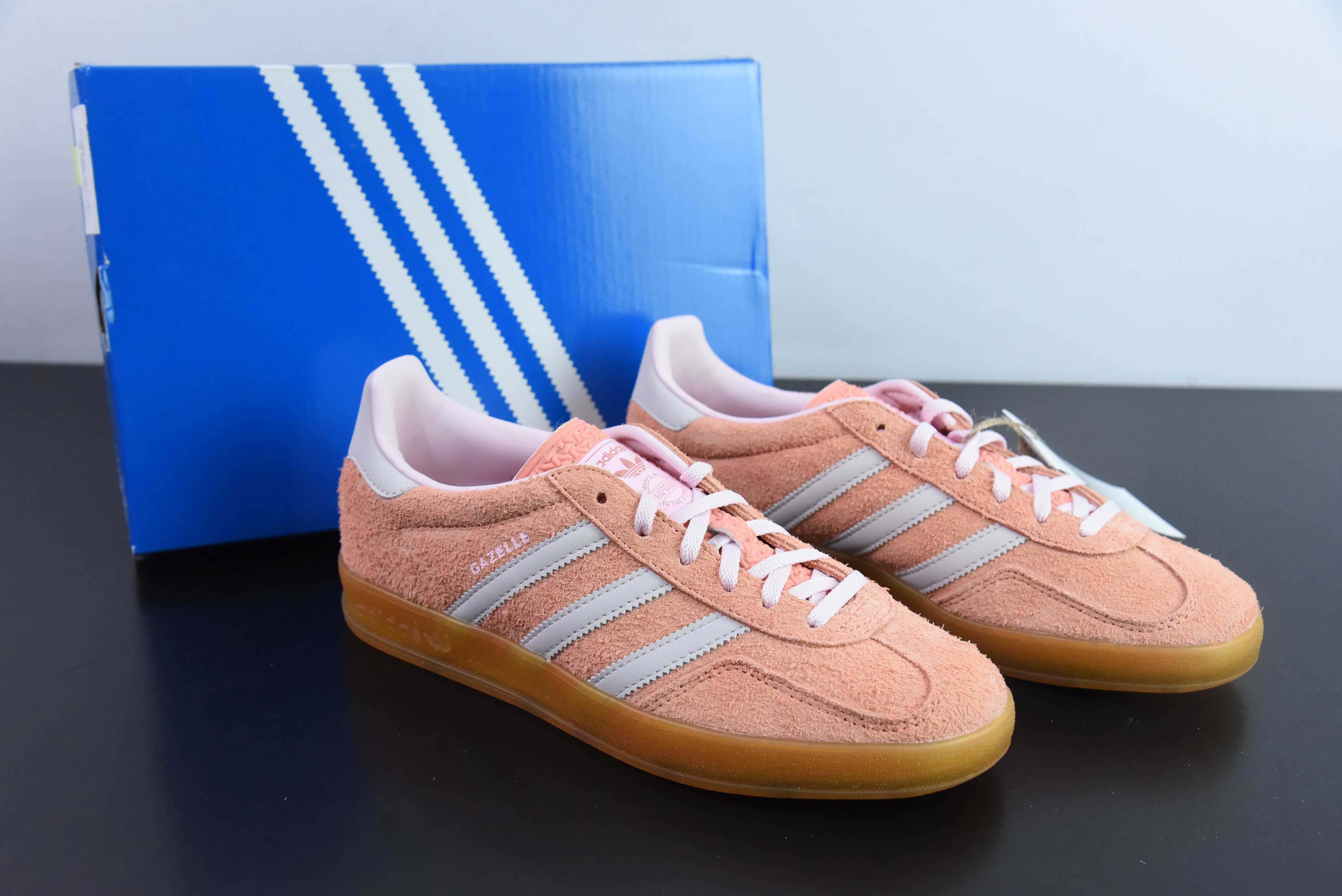 Ad Originals 가젤 실내 토끼풀 레트로 캐주얼 논슬립 내마모성 로우탑 보드 슈즈 아이템 번호: IE2946 사이즈: 35-40