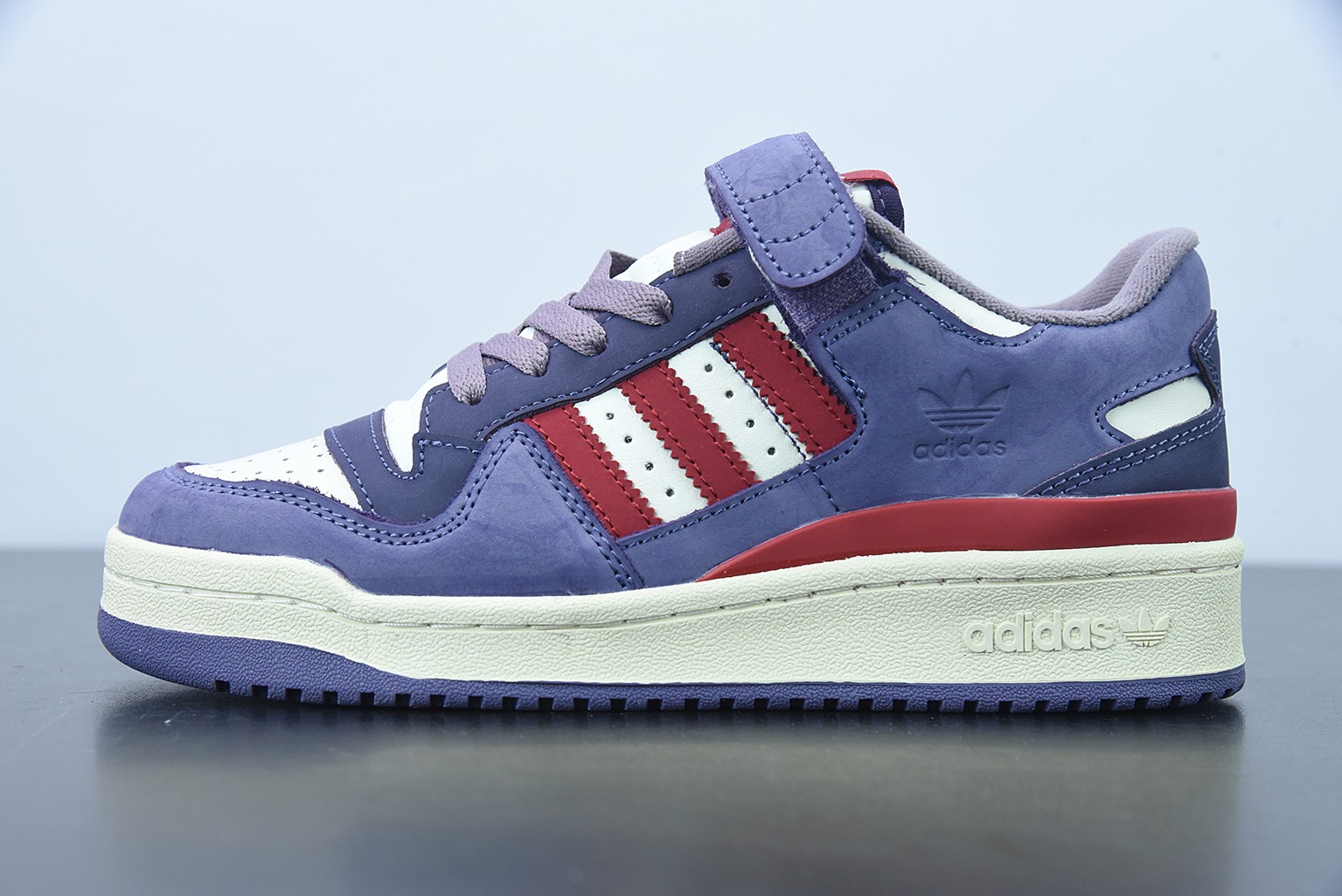 아디다스 오리지널스 포럼 84 로우 로우탑 트렌드 캐주얼 트레이너 AD 84 라즈베리 퍼플 벨크로 아이템: GX4540 사이즈: 36-45