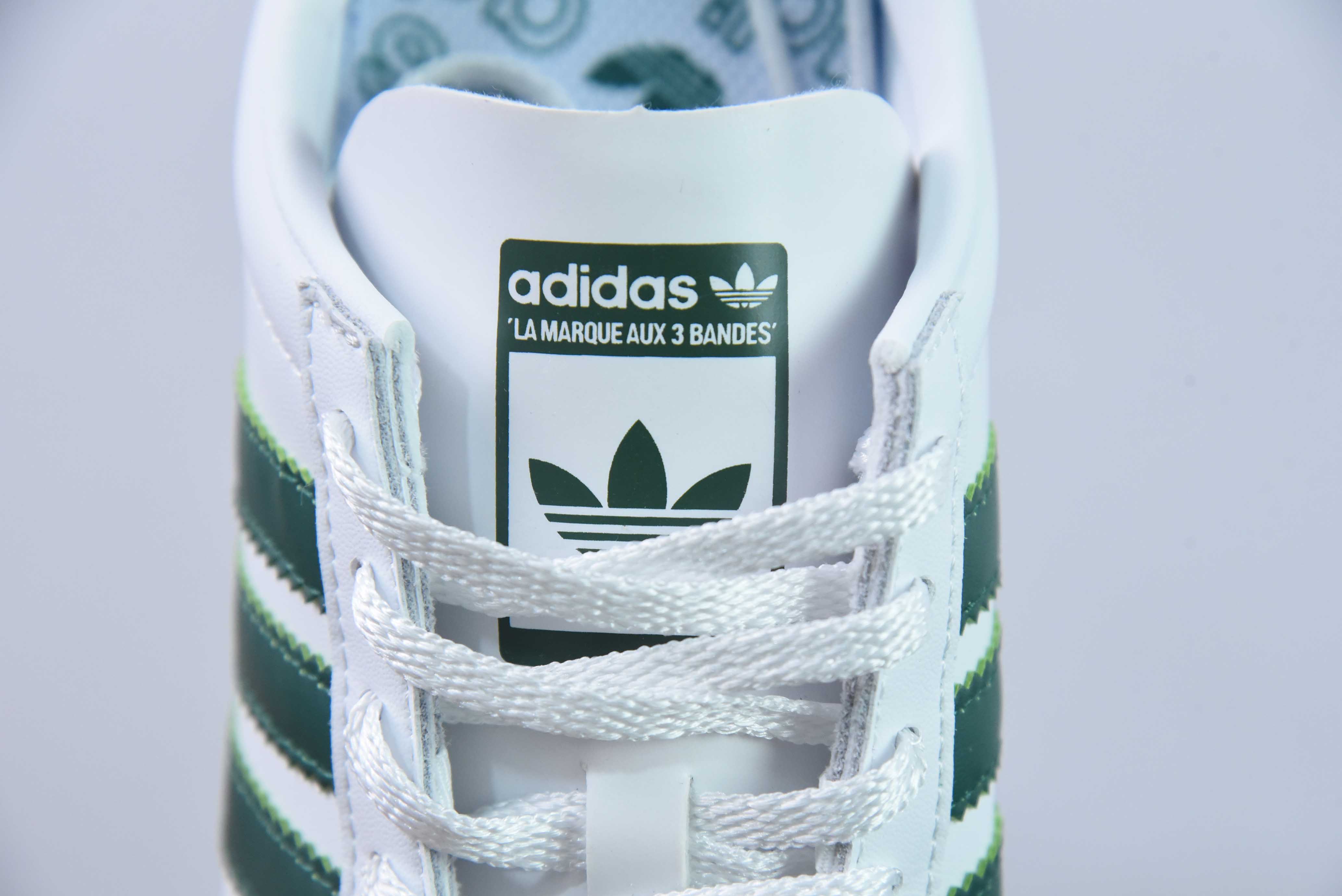 AD 오리지널 컨트리 OG 편안한 논슬립 로우탑 라이프 캐주얼 슈즈 화이트 그린 FZ0013 사이즈: 36-45