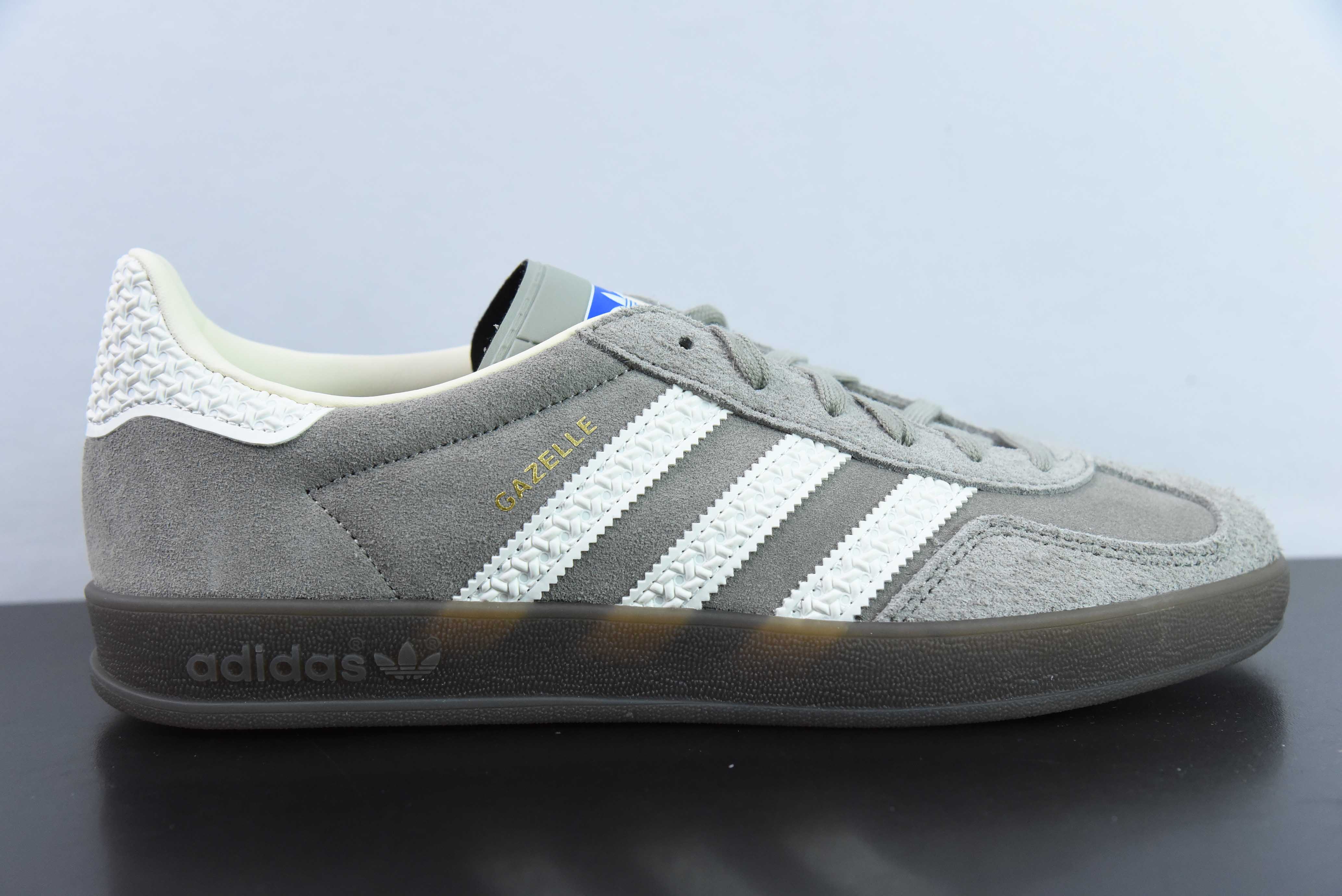 AD 오리지널 가젤 인도어 트레이너 가젤 인도어 슈즈 시리즈 로우탑 레트로 빈티지 매칭 캐주얼 운동 독일 트레이닝 스타일 보드 슈즈 아이템 번호: IF1807 사이즈: 35-46