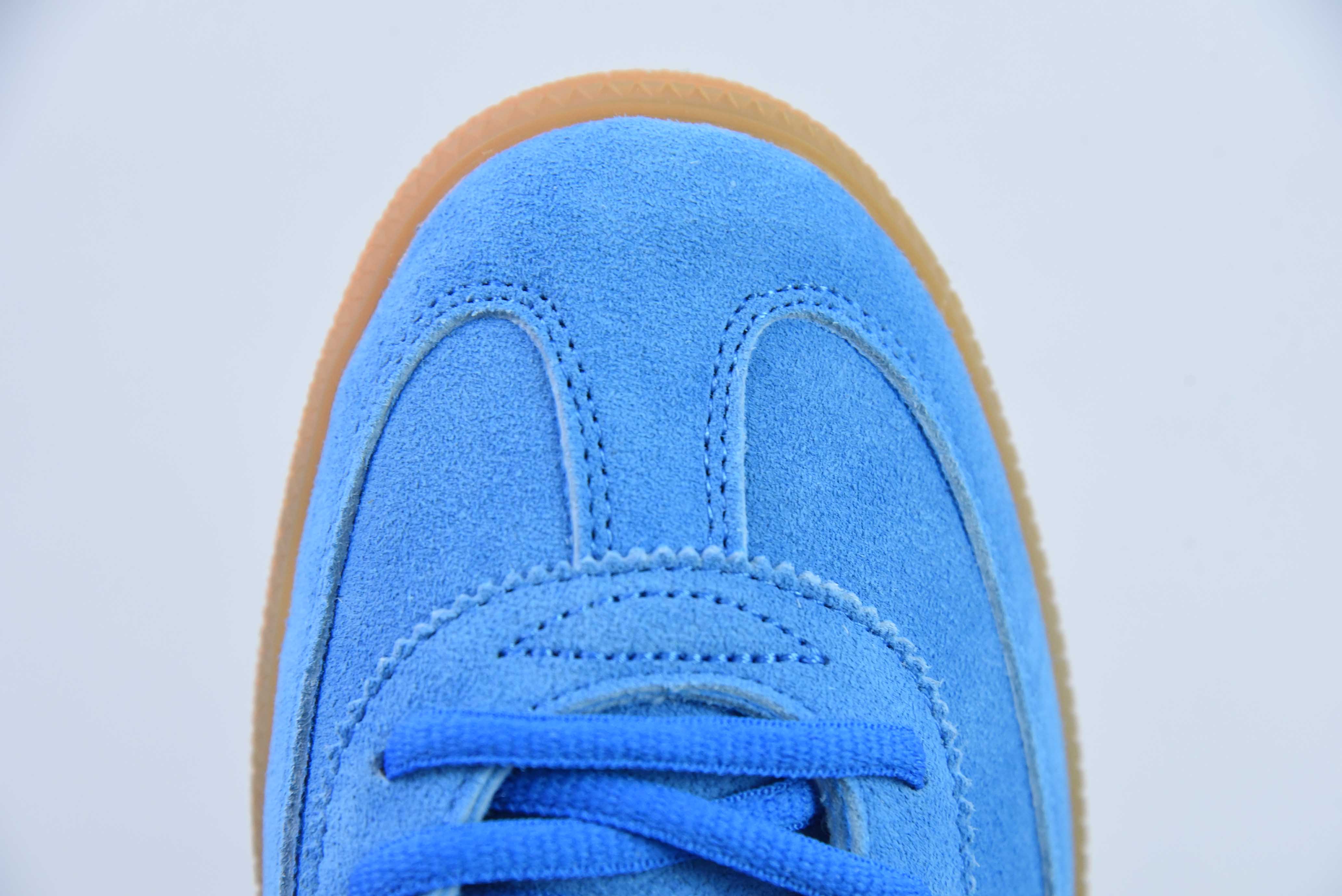 아디다스 아디다스 오리지널스 핸드볼 SPZL 핸드볼 운동화 시리즈 텀블 블루 레드 러버 솔 제품 번호: FX5675 사이즈: 36-45