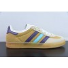 디다스 클로버 아디다스 오리지널스 가젤 실내 미끄럼 방지 로우탑 보드숏 GZ 옐로우 라이스 퍼플 아이템 번호: IG1636 사이즈: 36-45
